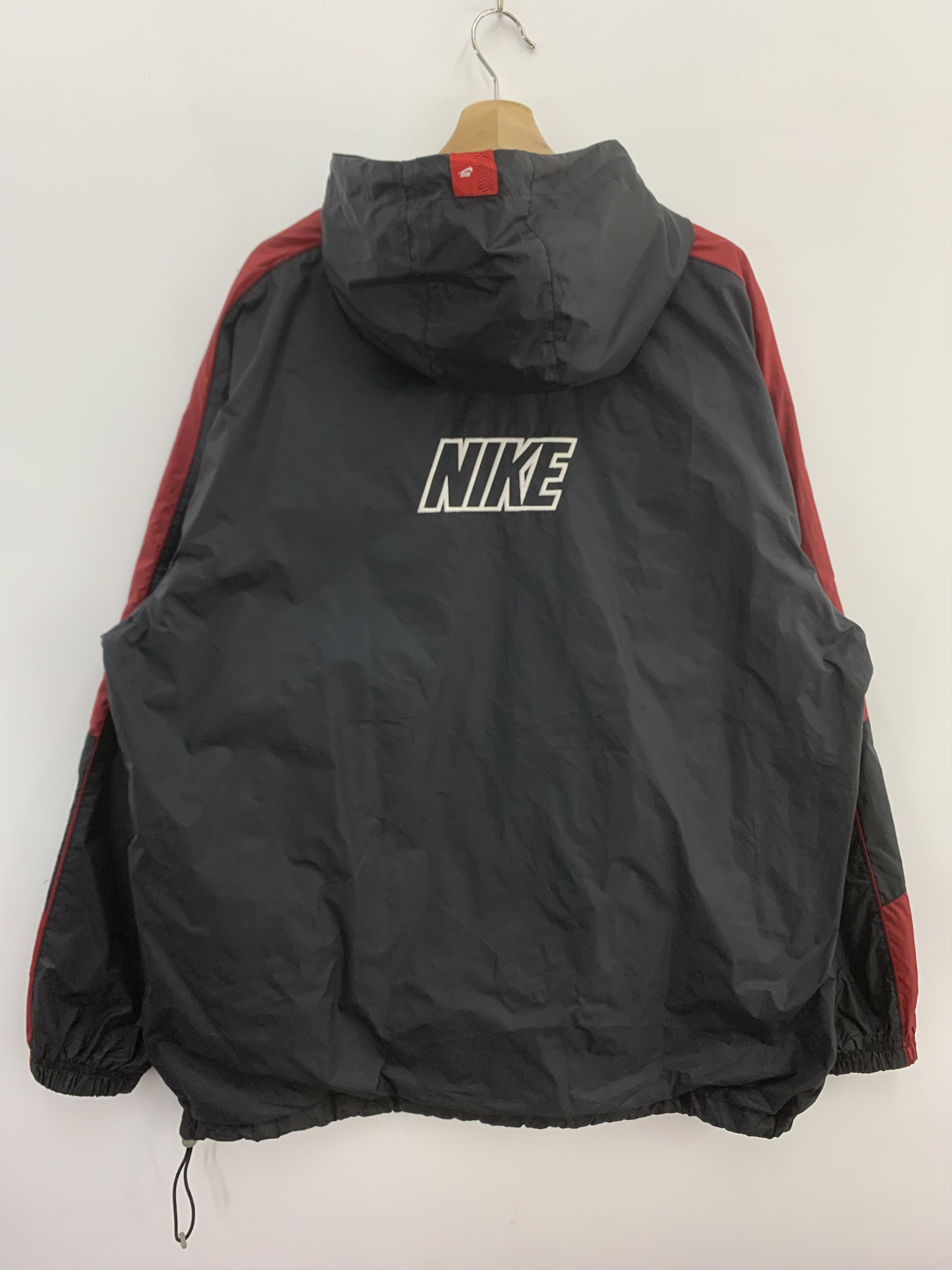 Nike × Vintage Nike Swoosh Jacket Hooded Size US XL / EU 56 / 4 - 3 Thumbnail