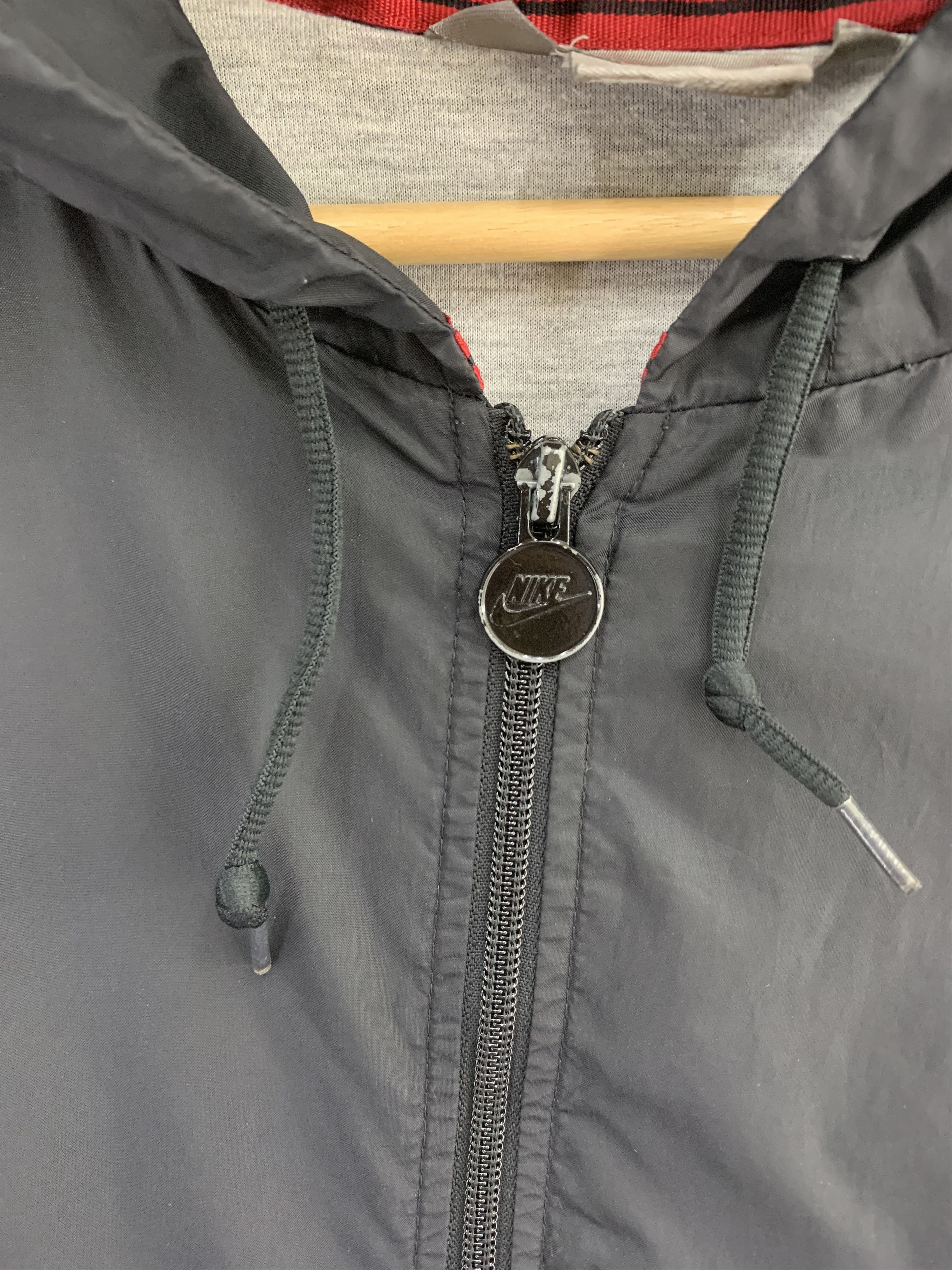 Nike × Vintage Nike Swoosh Jacket Hooded Size US XL / EU 56 / 4 - 5 Thumbnail