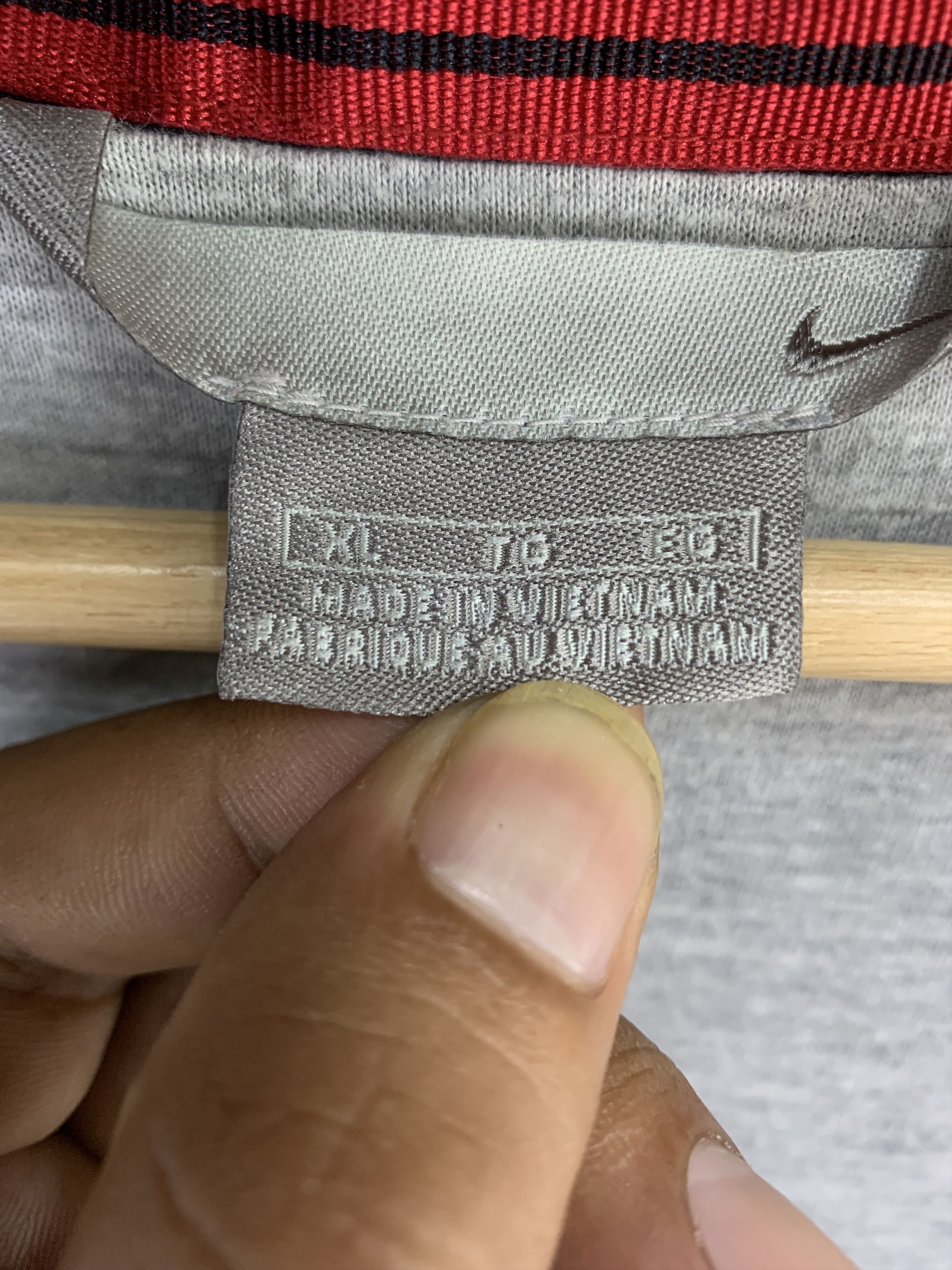Nike × Vintage Nike Swoosh Jacket Hooded Size US XL / EU 56 / 4 - 12 Thumbnail