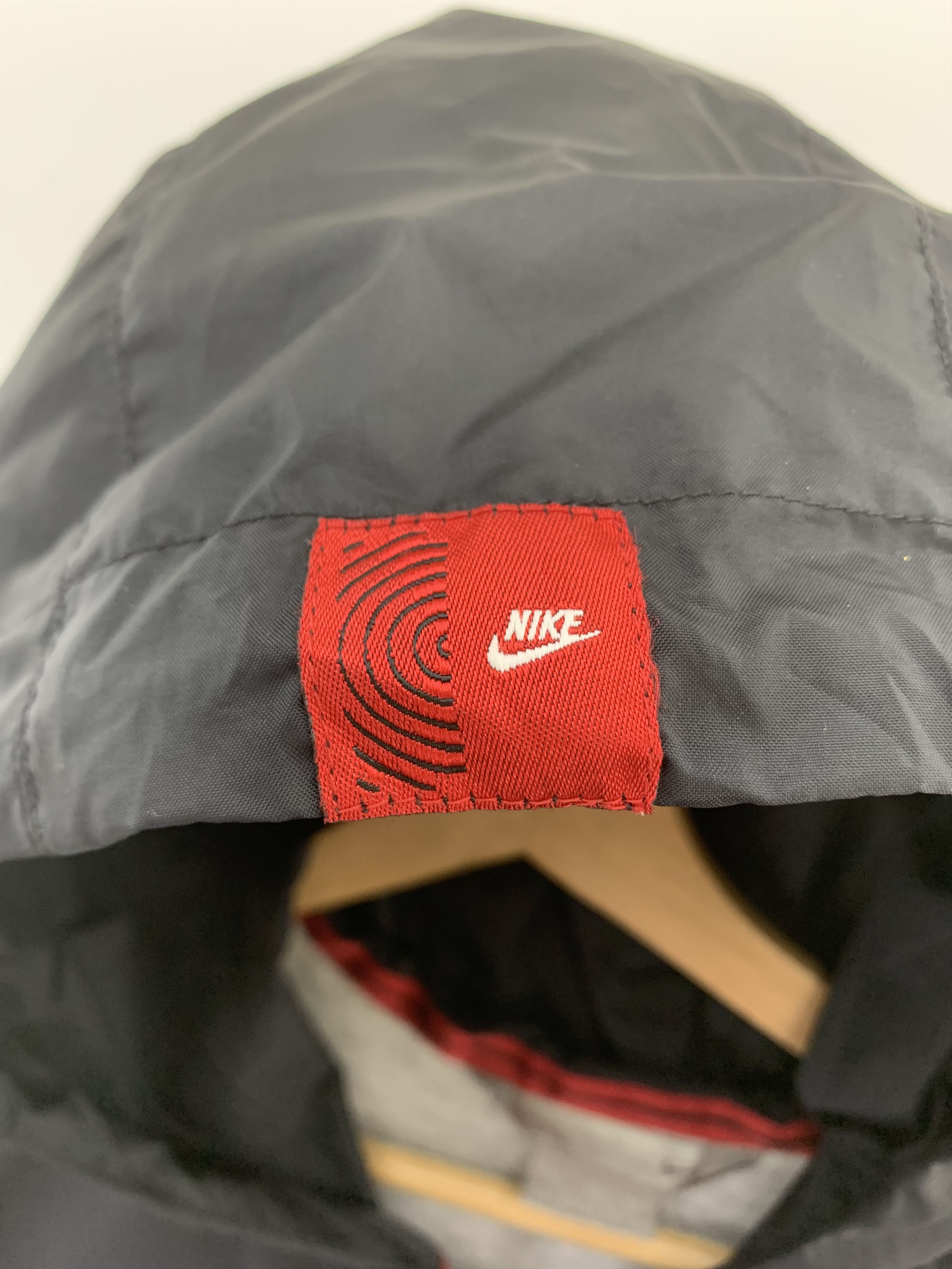 Nike × Vintage Nike Swoosh Jacket Hooded Size US XL / EU 56 / 4 - 7 Thumbnail