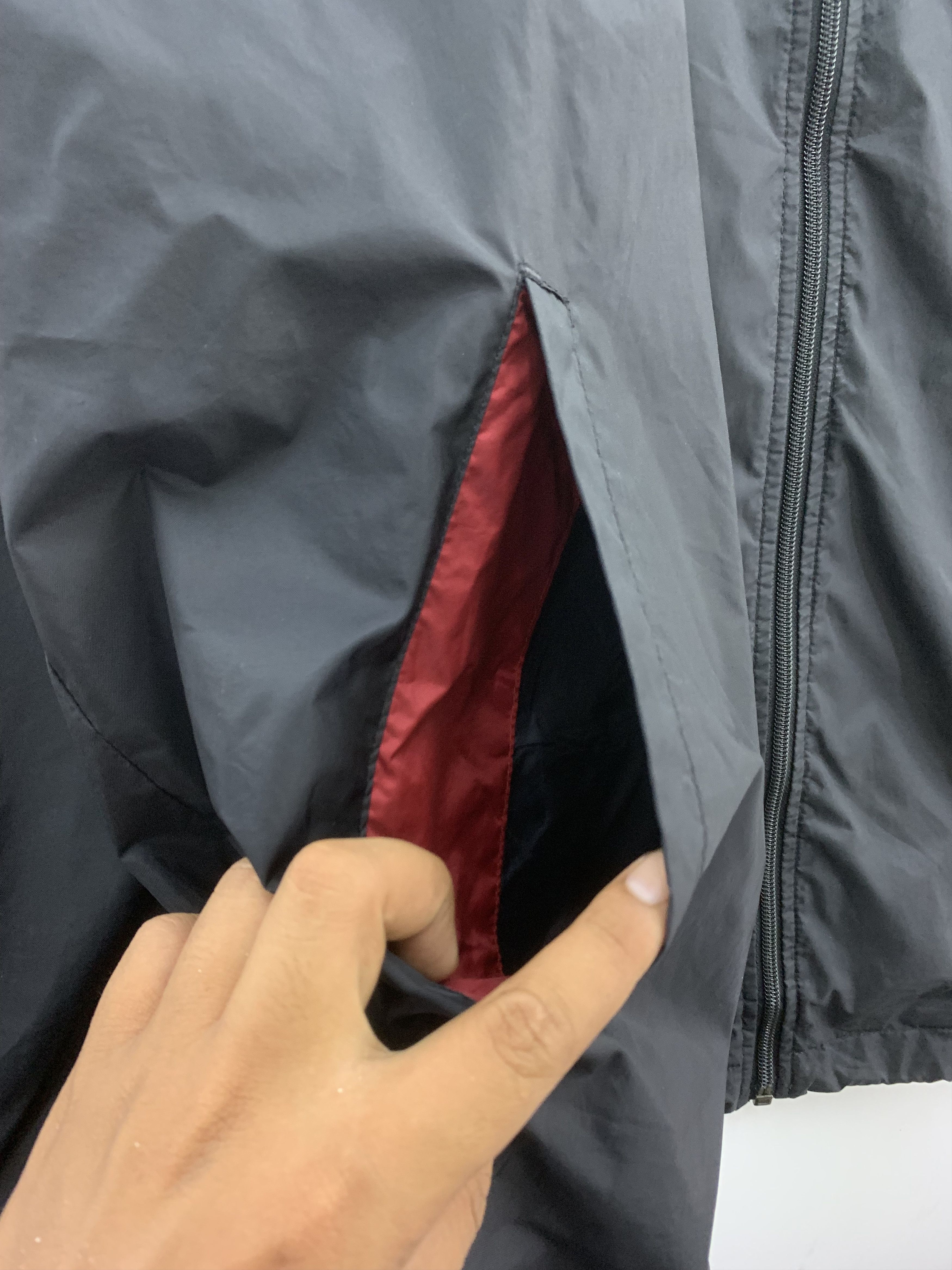 Nike × Vintage Nike Swoosh Jacket Hooded Size US XL / EU 56 / 4 - 10 Thumbnail
