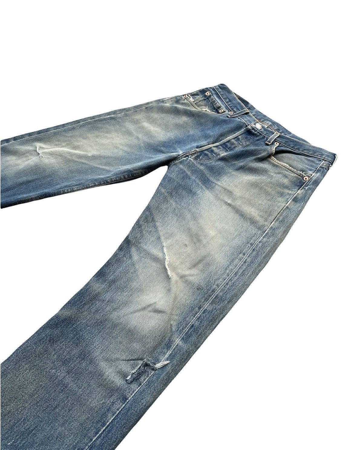 Levi's Levis 501 e 1997 Usa Aging Faded Distressed Size US 32 / EU 48 - 2 Thumbnail