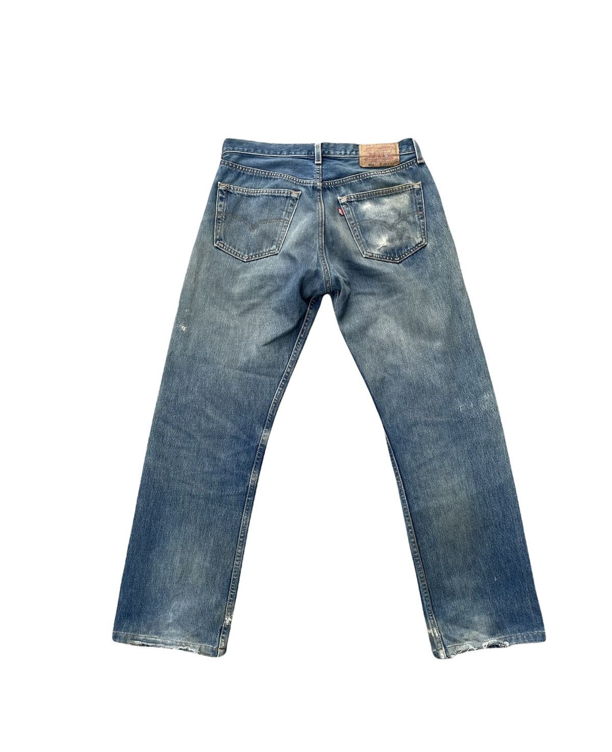 Levi's Levis 501 e 1997 Usa Aging Faded Distressed Size US 32 / EU 48 - 8 Thumbnail