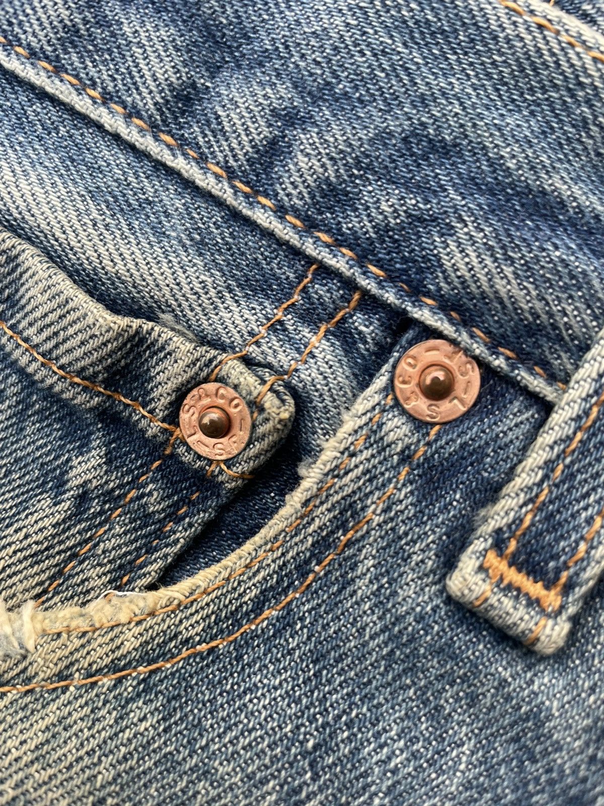 Levi's Levis 501 e 1997 Usa Aging Faded Distressed Size US 32 / EU 48 - 21 Thumbnail