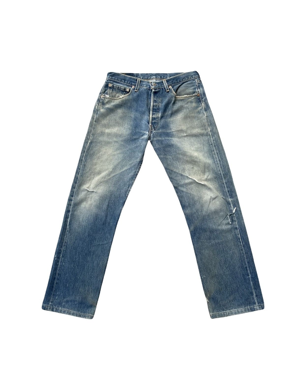 Levi's Levis 501 e 1997 Usa Aging Faded Distressed Size US 32 / EU 48 - 1 Thumbnail