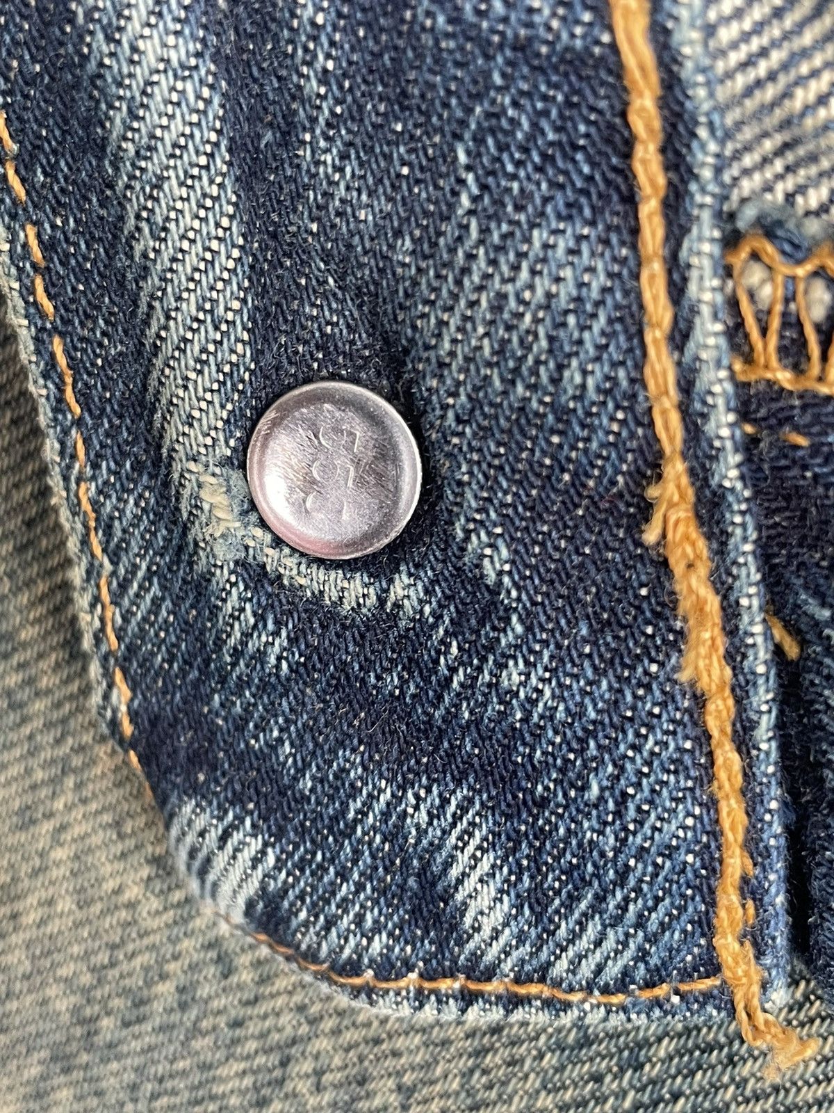 Levi's Vintage 1998 Levis Lot 201XX E Selvedge Distresed Size US 31 - 23 Thumbnail