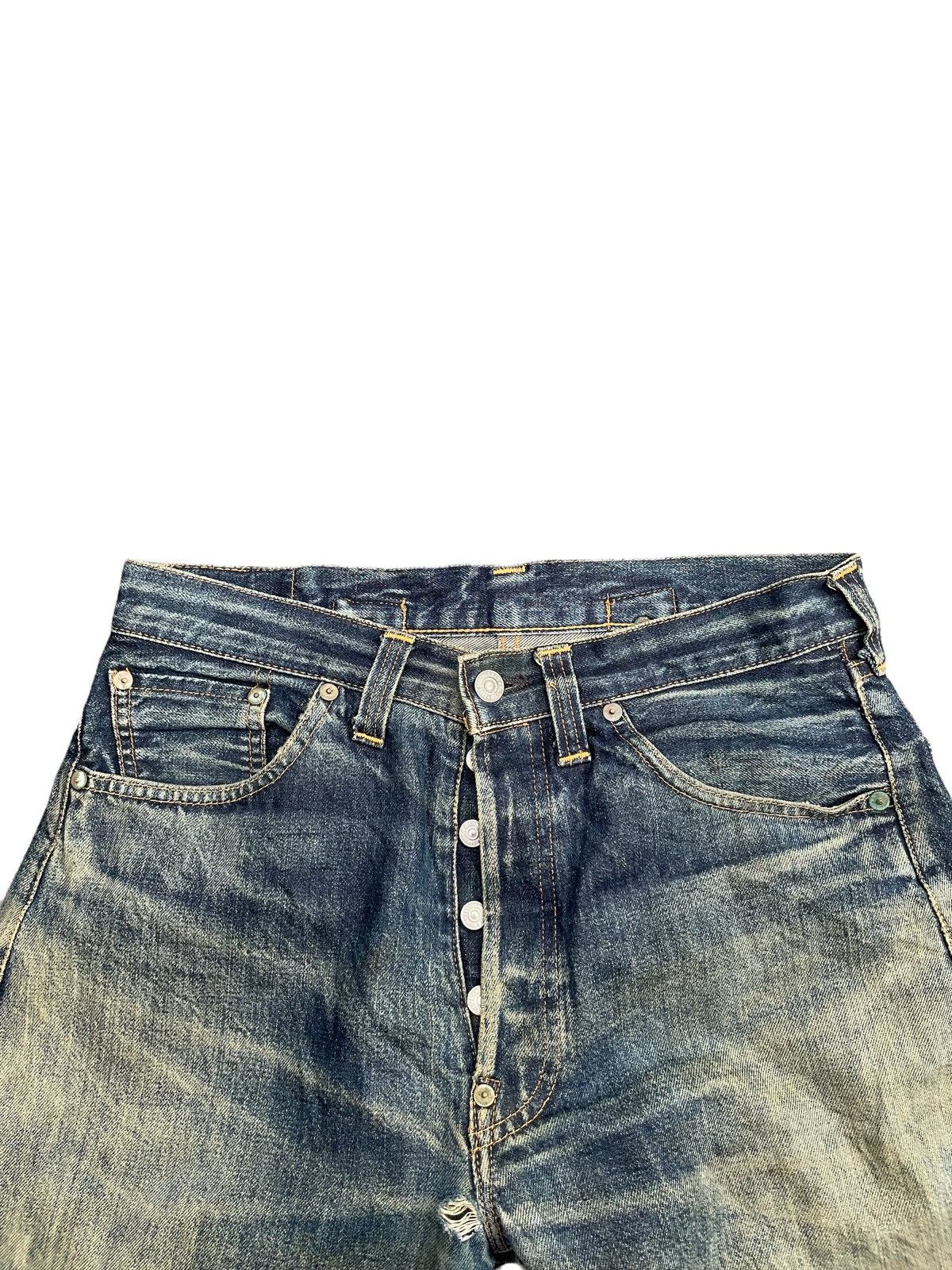 Levi's Vintage 1998 Levis Lot 201XX E Selvedge Distresed Size US 31 - 9 Thumbnail