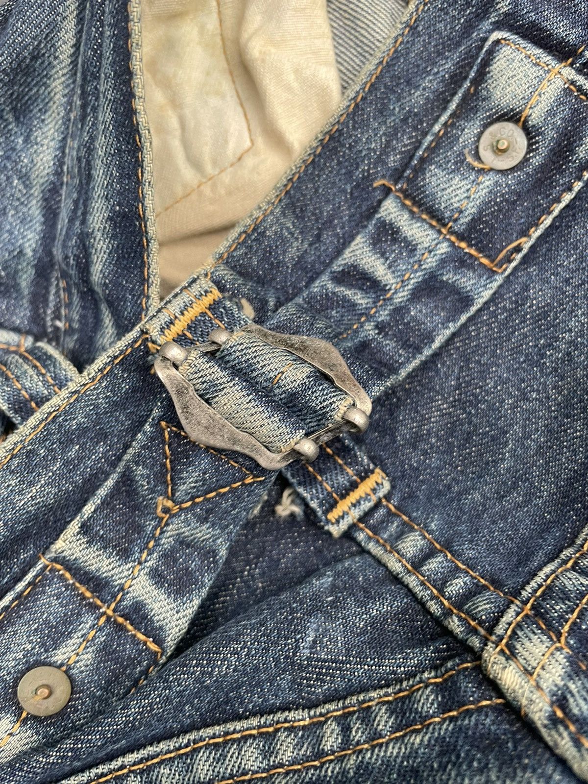 Levi's Vintage 1998 Levis Lot 201XX E Selvedge Distresed Size US 31 - 16 Thumbnail