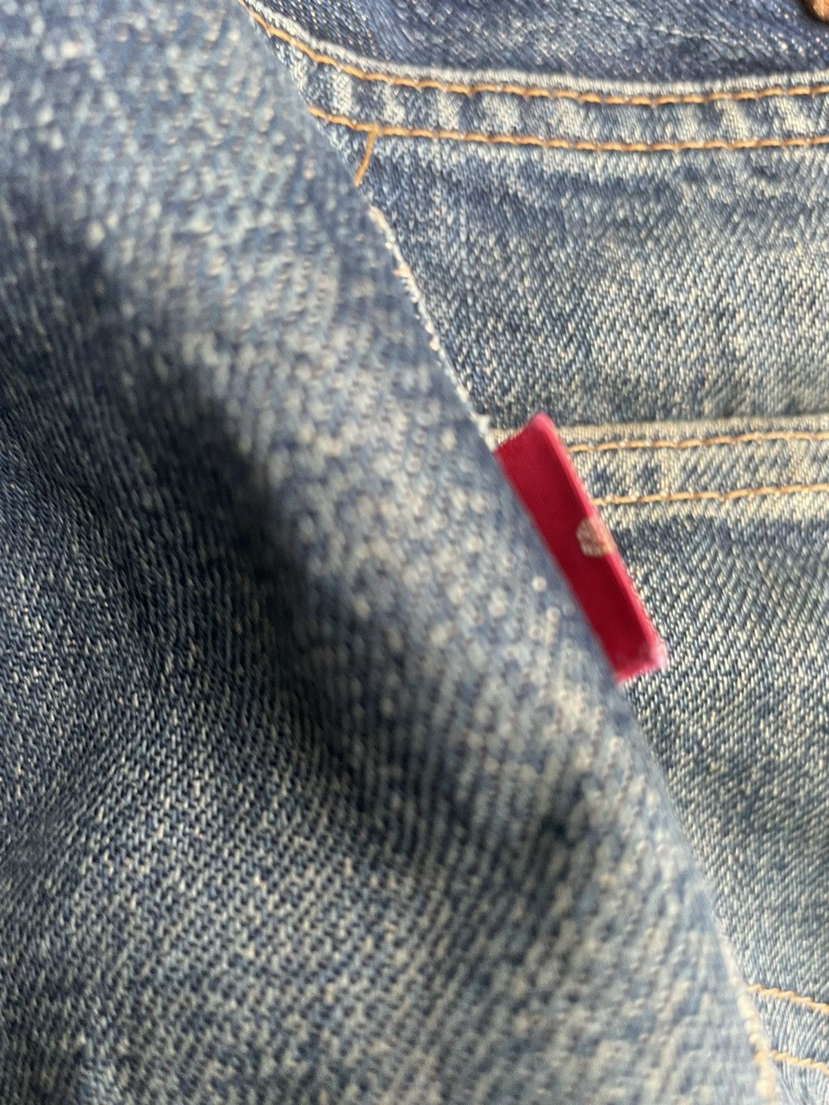 Levi's Vintage 1998 Levis Lot 201XX E Selvedge Distresed Size US 31 - 17 Thumbnail