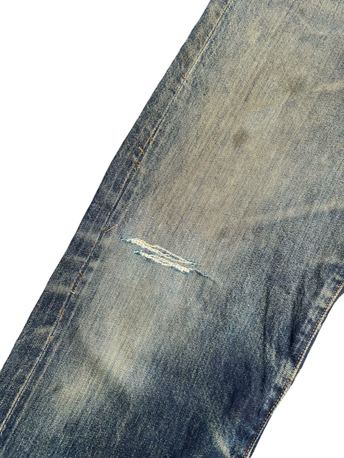 Levi's Vintage 1998 Levis Lot 201XX E Selvedge Distresed Size US 31 - 6 Thumbnail
