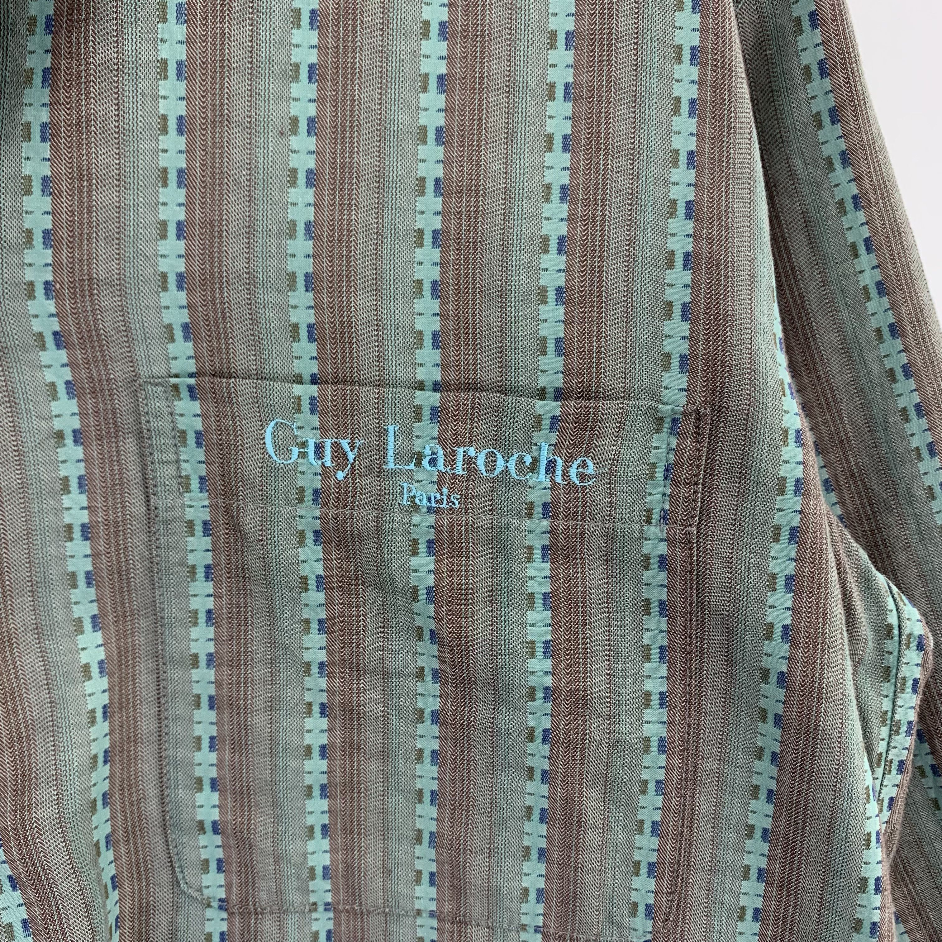 Guy Laroche Guy Laroche Long Sleeve Shirt Button Up Size US M / EU 48-50 / 2 - 5 Thumbnail