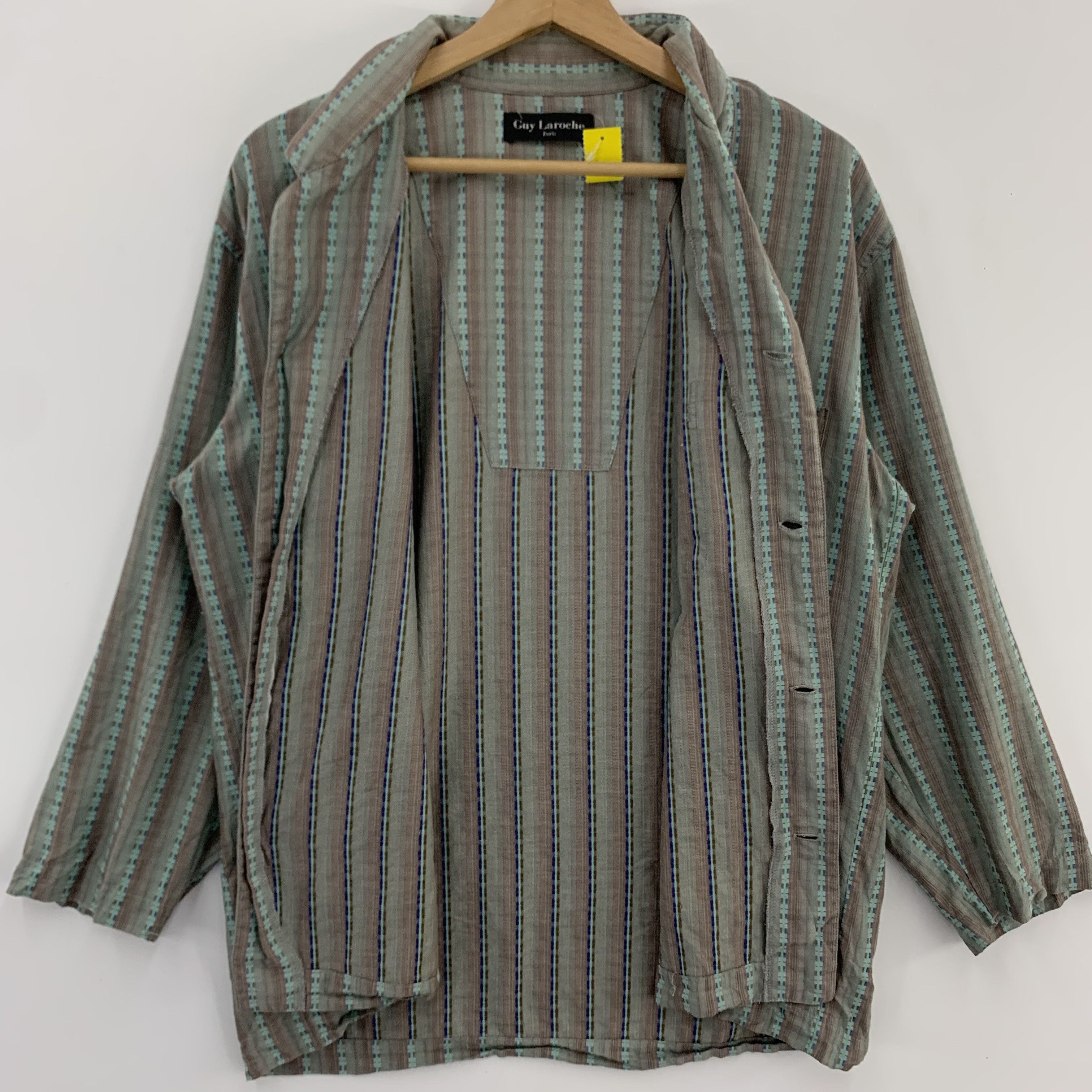 Guy Laroche Guy Laroche Long Sleeve Shirt Button Up Size US M / EU 48-50 / 2 - 4 Thumbnail