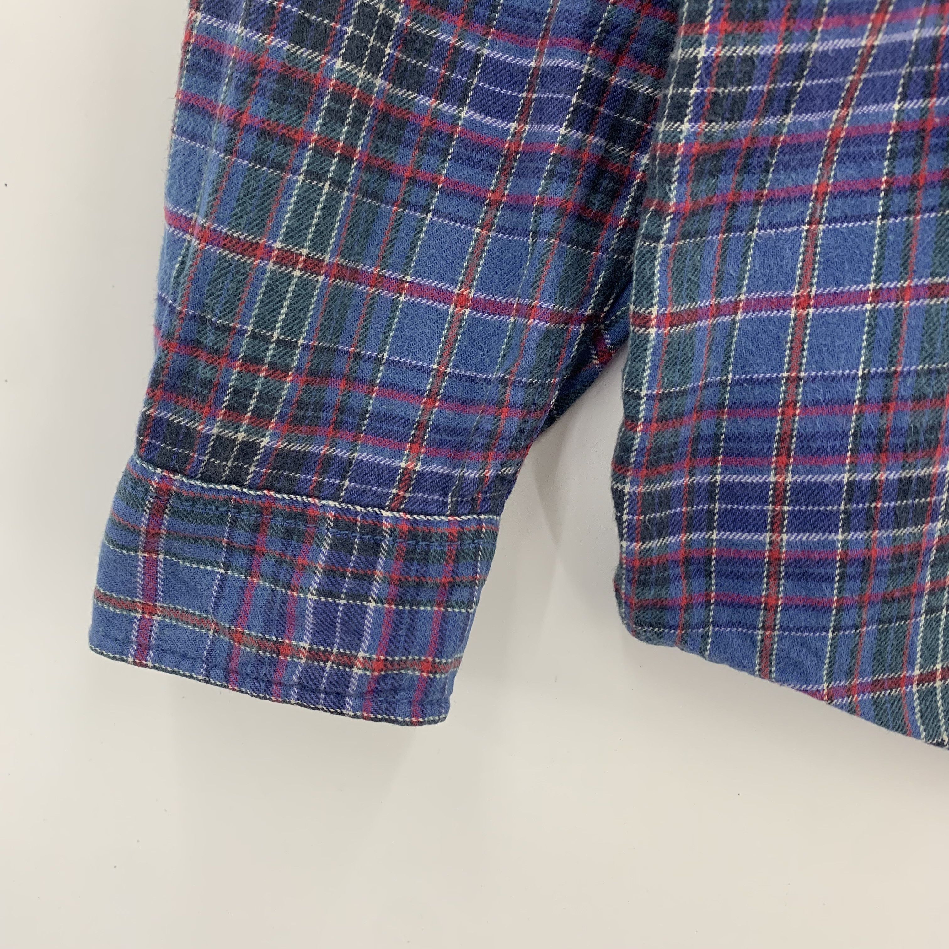 Flannel Levis Red Tab Long Sleeve Shirt Button Ups Flannel Size US L / EU 52-54 / 3 - 7 Thumbnail