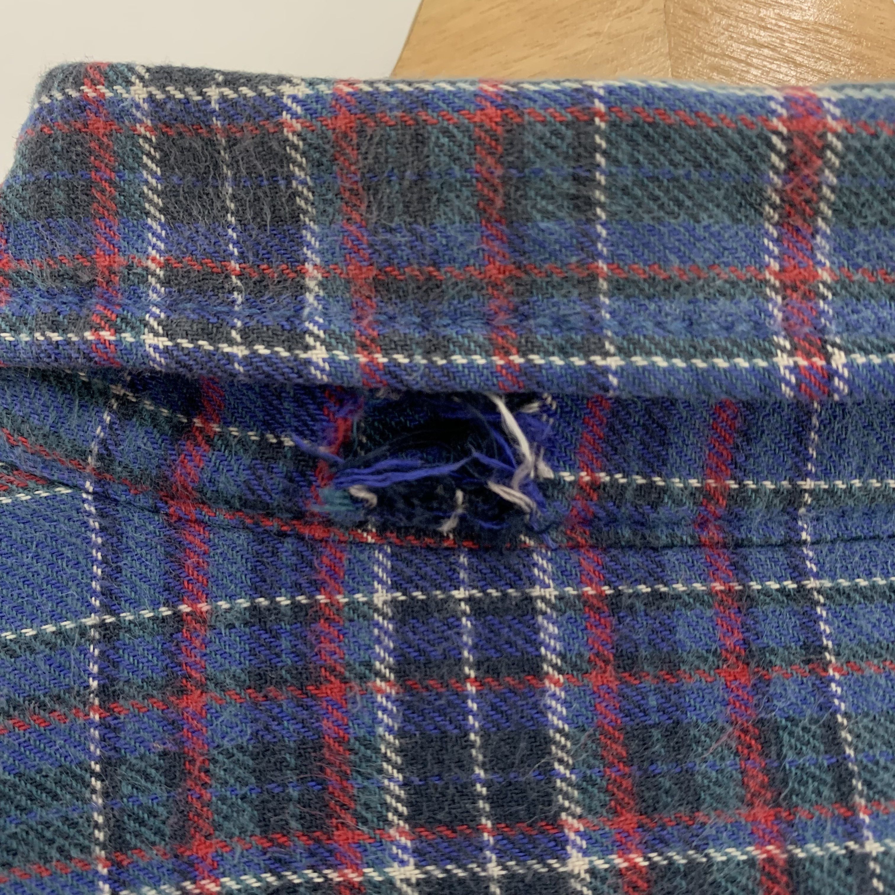 Flannel Levis Red Tab Long Sleeve Shirt Button Ups Flannel Size US L / EU 52-54 / 3 - 9 Thumbnail