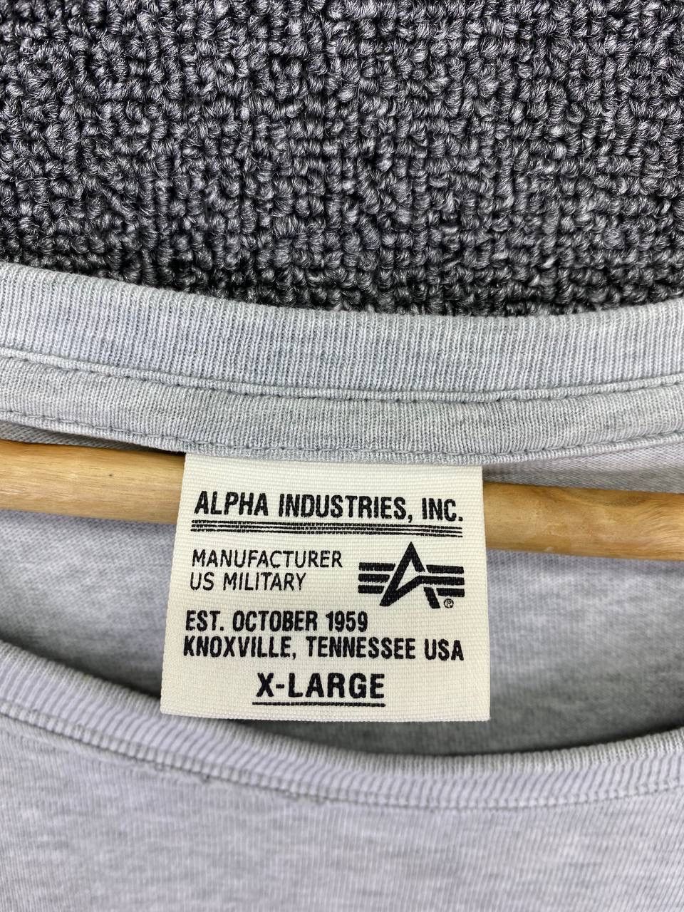 Alpha Industries Vintage US Army Military by Alpha Industries Tee T Shirts Size US XL / EU 56 / 4 - 5 Thumbnail