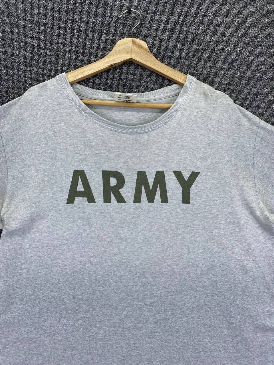 Alpha Industries Vintage US Army Military by Alpha Industries Tee T Shirts Size US XL / EU 56 / 4 - 4 Thumbnail
