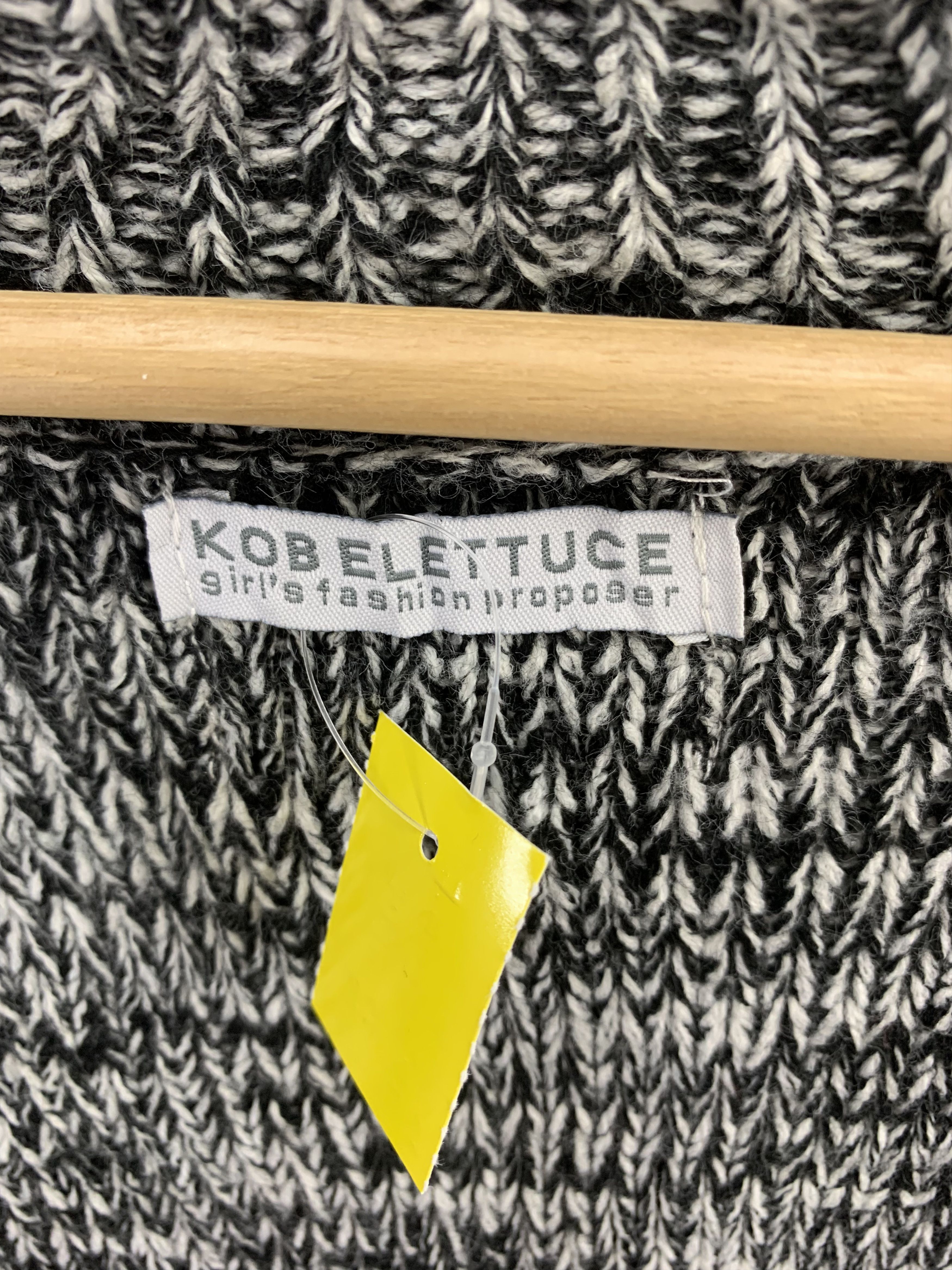 Japanese Brand Kob Elettuce Knit Cardigan Womenswear Size ONE SIZE - 4 Thumbnail
