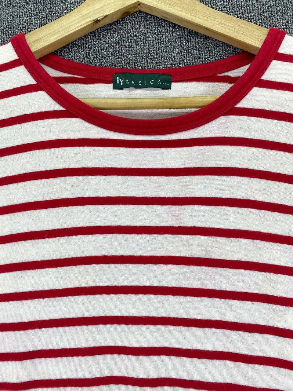 Issey Miyake Vintage IY Basic by Issey Miyake Over Striped Tee T Shirts Size L / US 10 / IT 46 - 5 Thumbnail