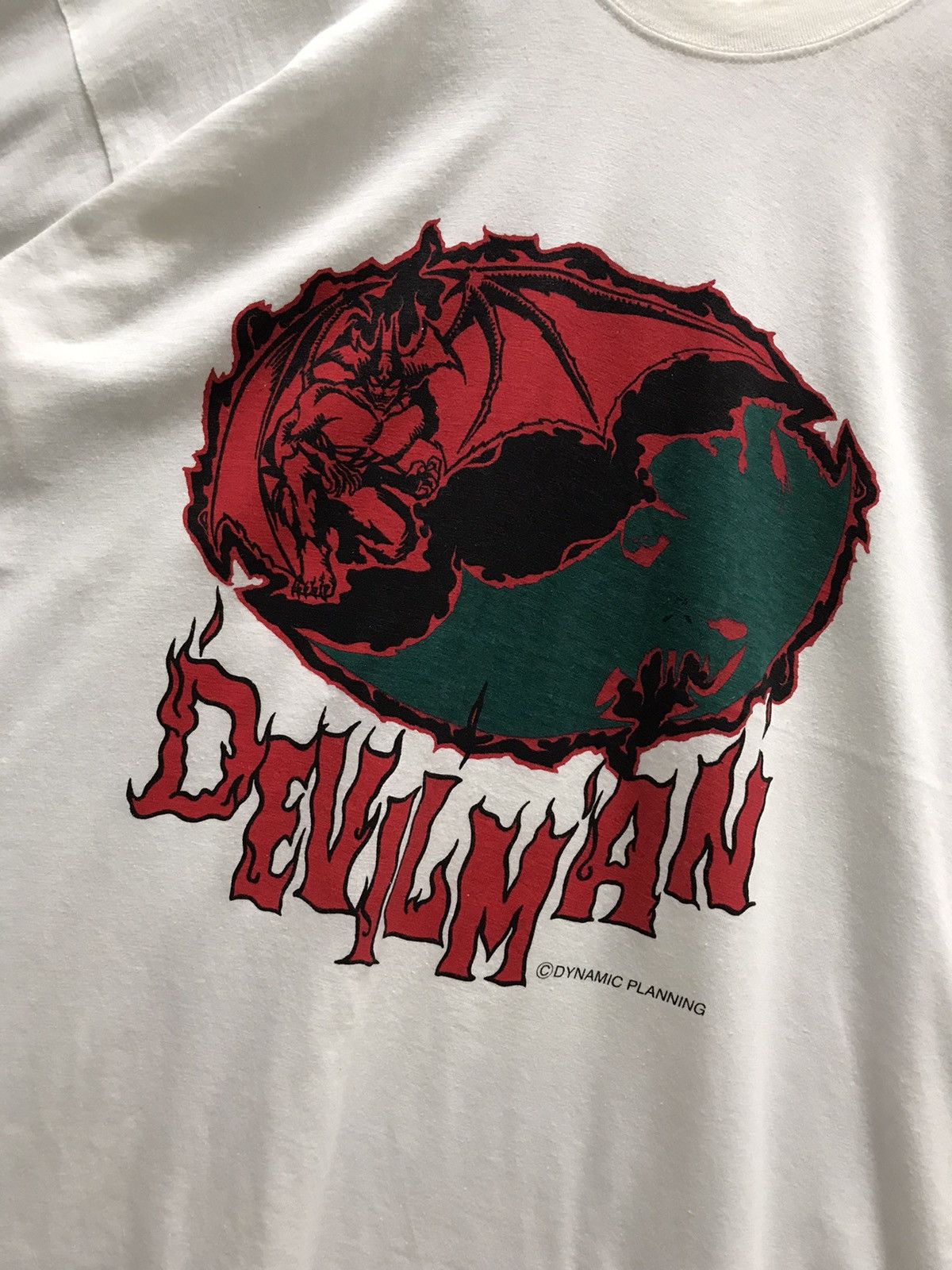 Vintage Vintage 90s Devilman Anime Cartoon Tees Size US M / EU 48-50 / 2 - 4 Thumbnail