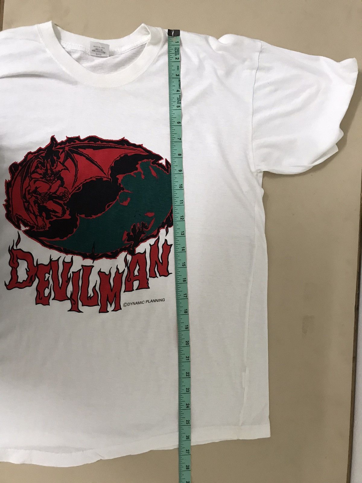Vintage Vintage 90s Devilman Anime Cartoon Tees Size US M / EU 48-50 / 2 - 8 Thumbnail