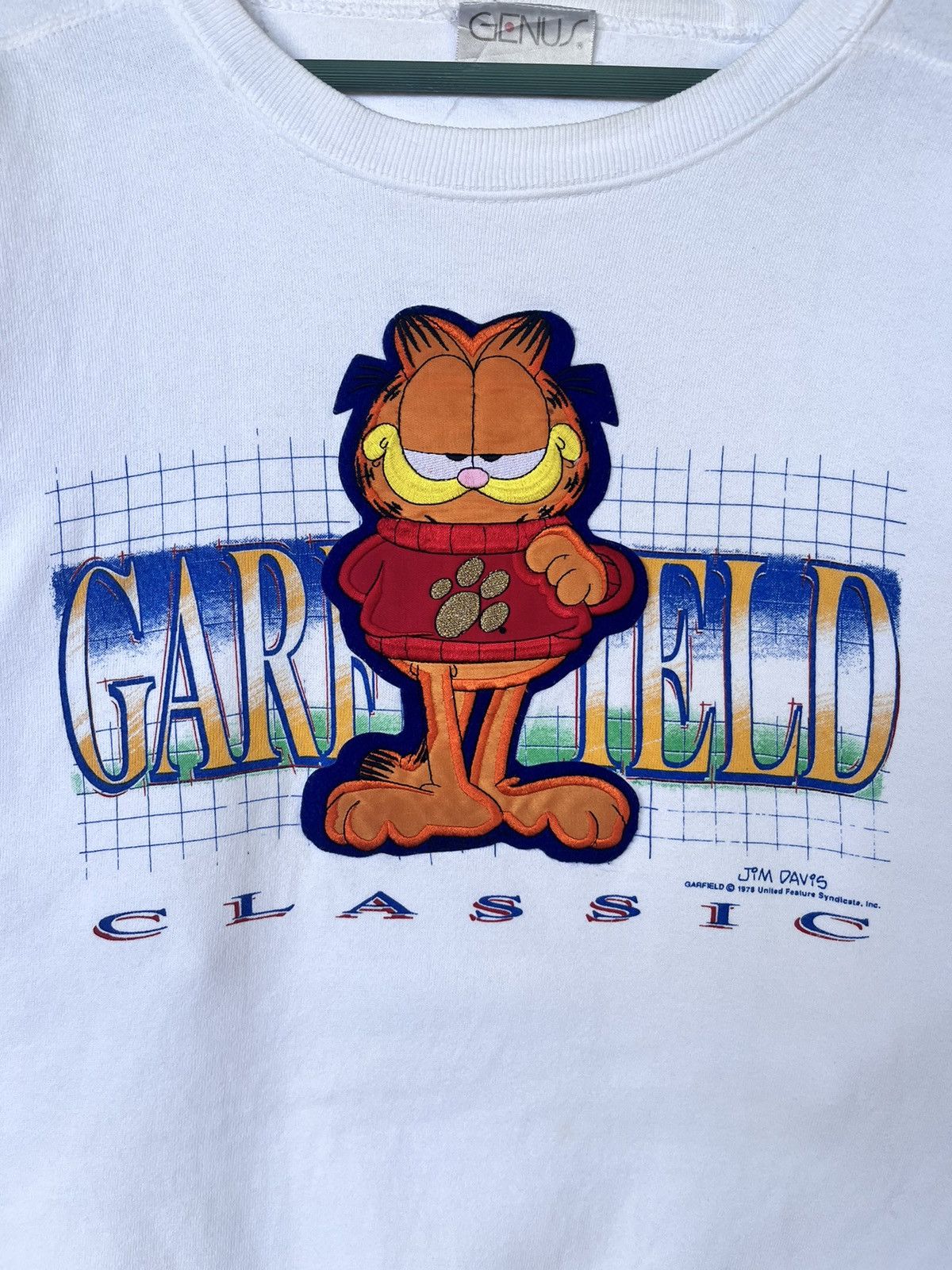 Vintage Vintage 90s Garfield Classic Sweatshirt Size US M / EU 48-50 / 2 - 3 Thumbnail