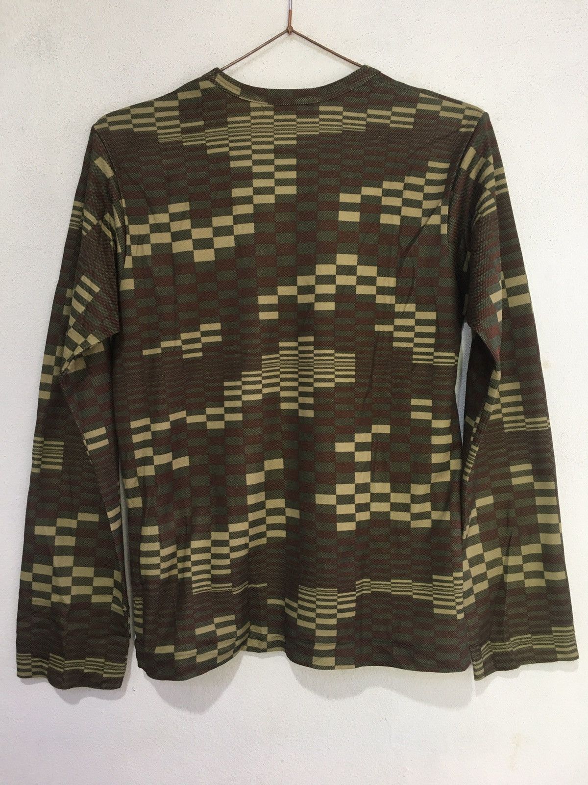 Comme des Garcons × Japanese Brand Comme Des Garçons Camo Long Sleeve Shirt Size US S / EU 44-46 / 1 - 4 Thumbnail