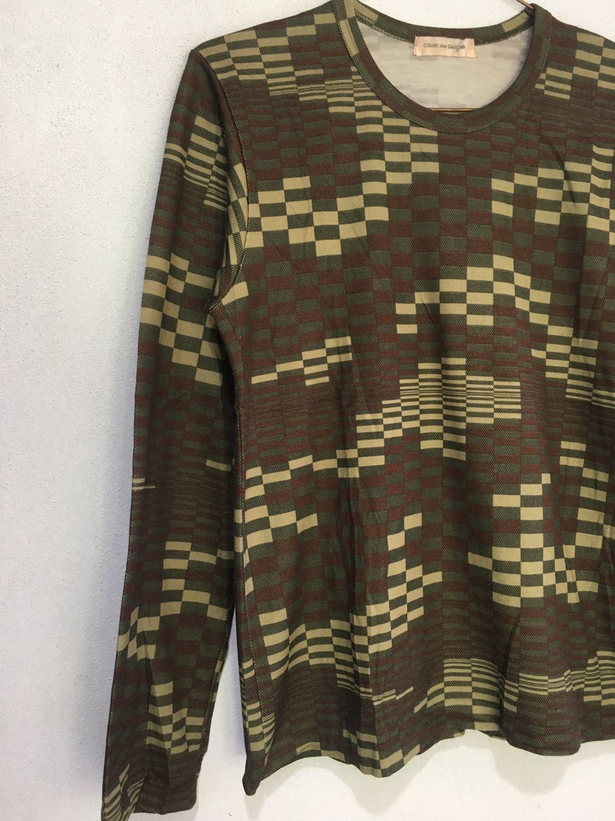 Comme des Garcons × Japanese Brand Comme Des Garçons Camo Long Sleeve Shirt Size US S / EU 44-46 / 1 - 2 Thumbnail