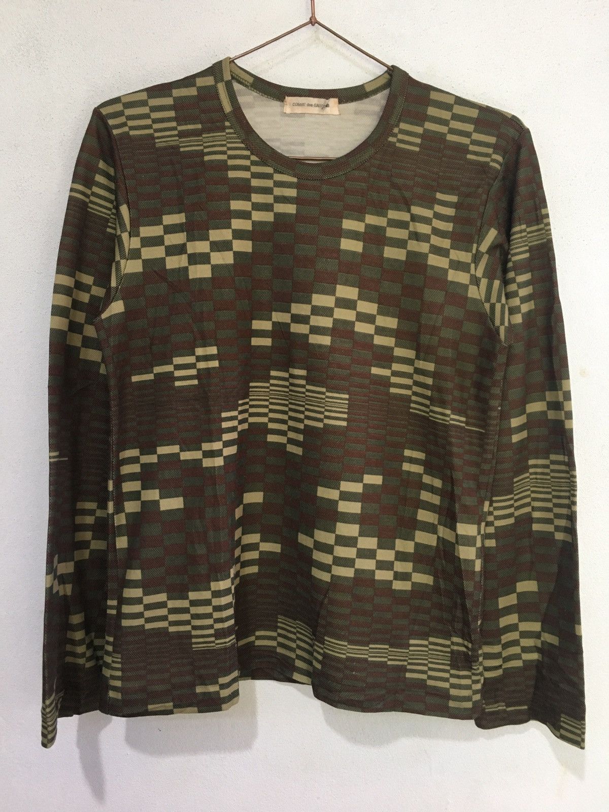 Comme des Garcons × Japanese Brand Comme Des Garçons Camo Long Sleeve Shirt Size US S / EU 44-46 / 1 - 1 Thumbnail
