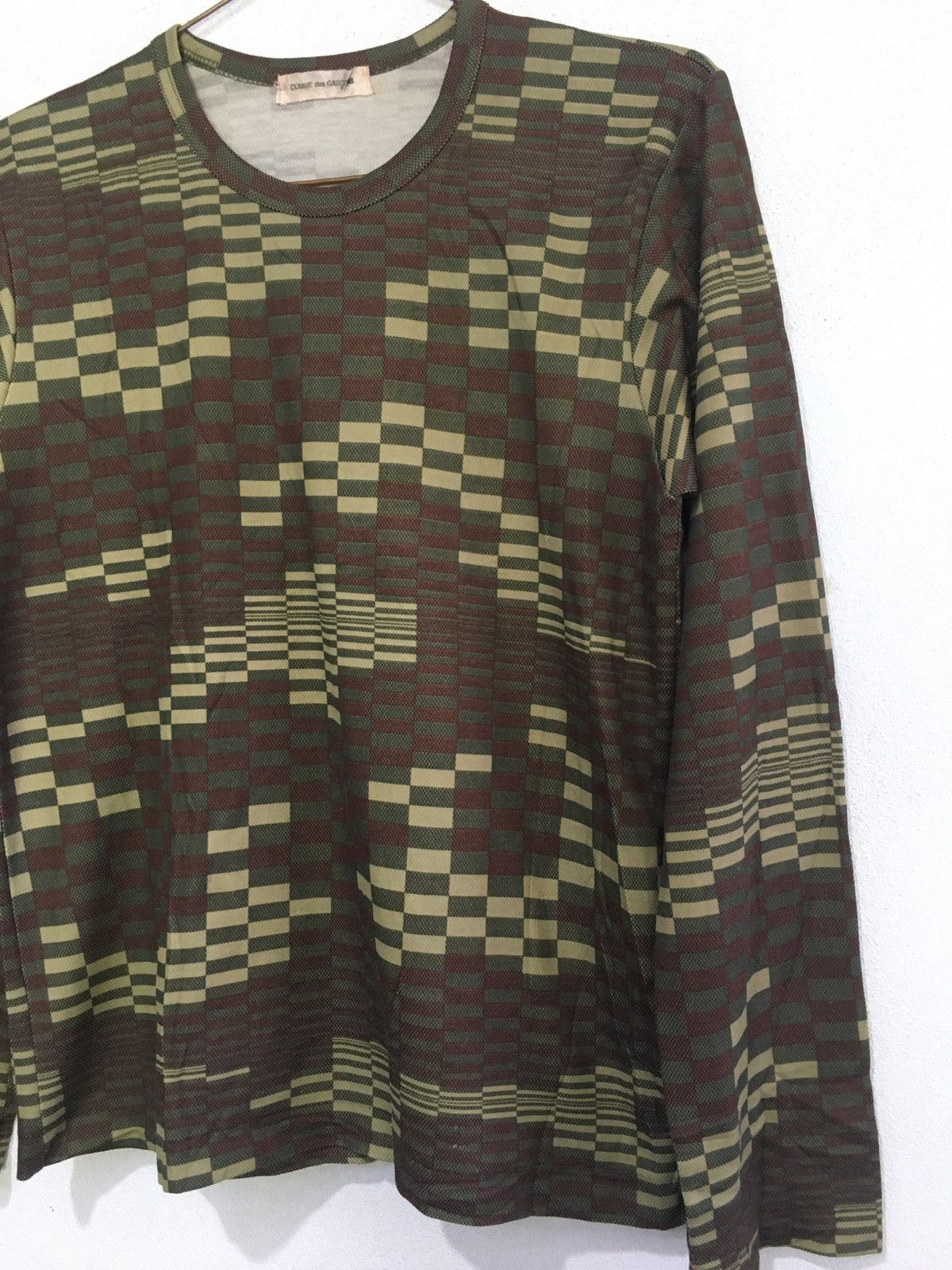 Comme des Garcons × Japanese Brand Comme Des Garçons Camo Long Sleeve Shirt Size US S / EU 44-46 / 1 - 3 Thumbnail