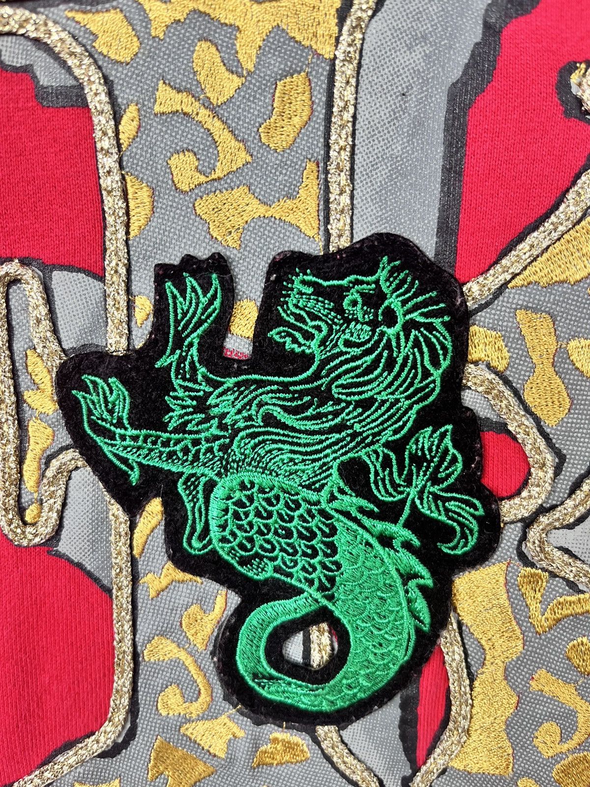 Kansai Yamamoto Vintage 90s Kansai Sports Dragon Sweatshirt Size US L / EU 52-54 / 3 - 4 Thumbnail