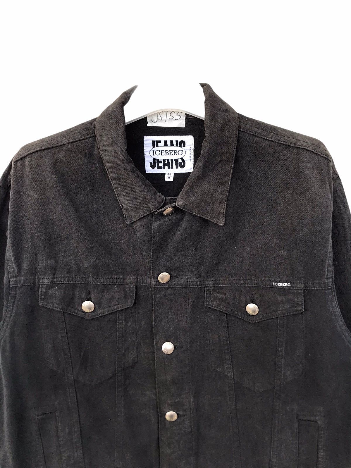 Iceberg Vintage Iceberg Made in Italy Trucker Jacket Size US M / EU 48-50 / 2 - 2 Thumbnail
