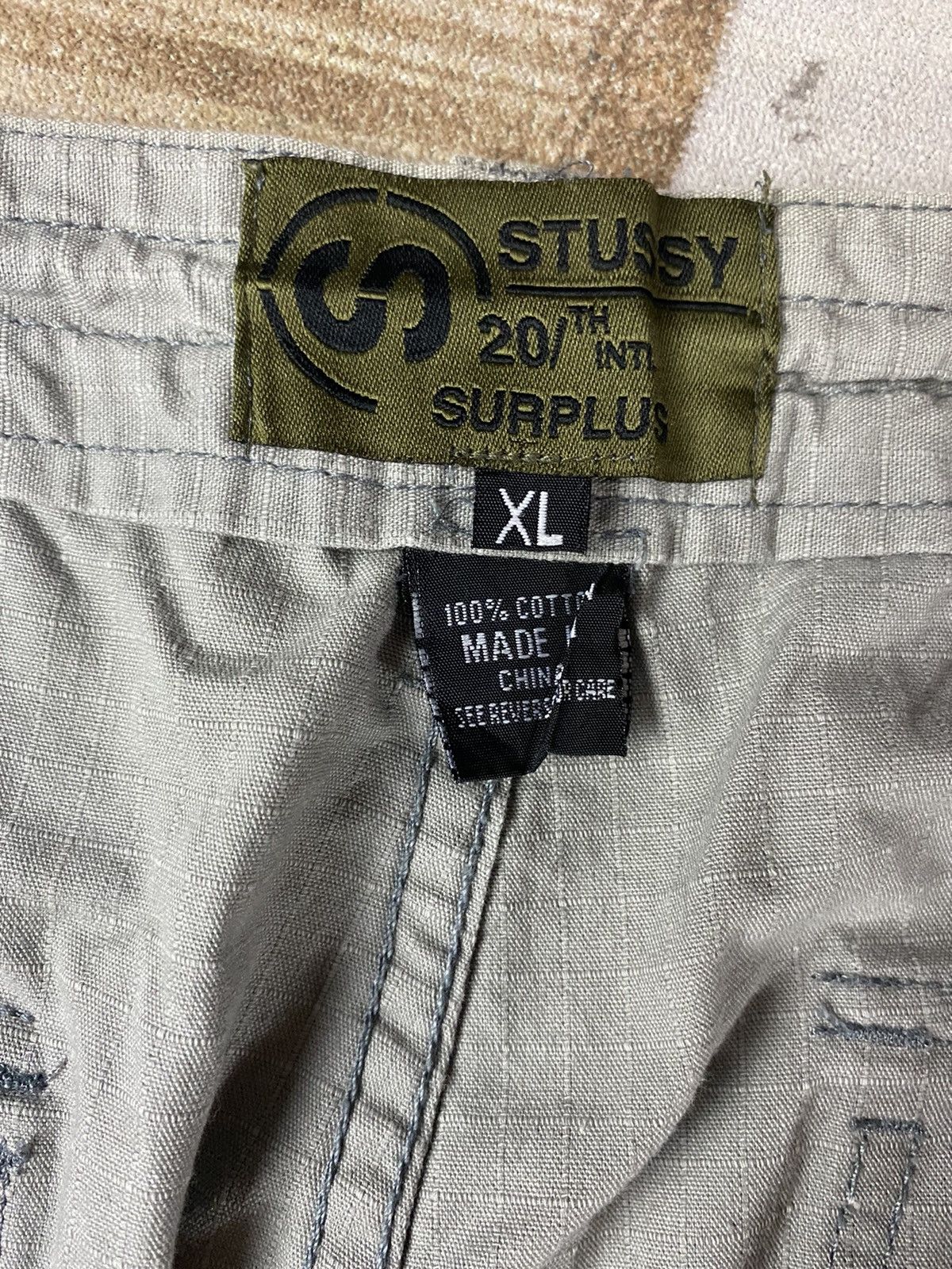 Stussy 🔥OFFER NOW🔥 Vintage Stussy Surplus Cargo Pant Size US 34 / EU 50 - 22 Thumbnail