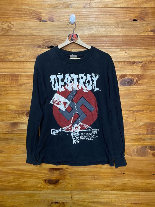 Vintage Vintage 90s Seditionaries Destroy Punk Tshirt | Grailed