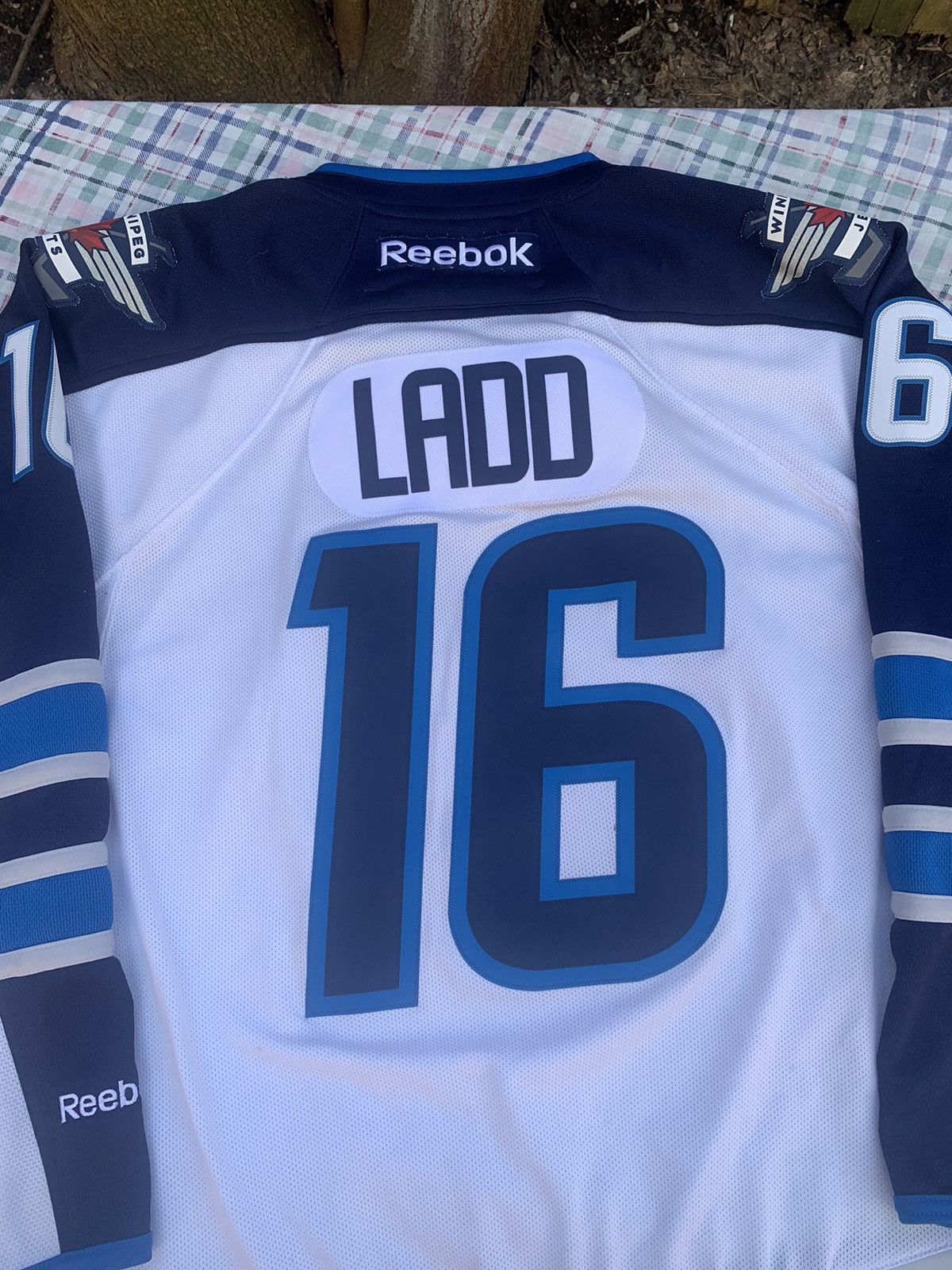 NHL × Reebok Reebok Winnipeg Jets Andrew Ladd NHL Jersey Size US M / EU 48-50 / 2 - 6 Thumbnail