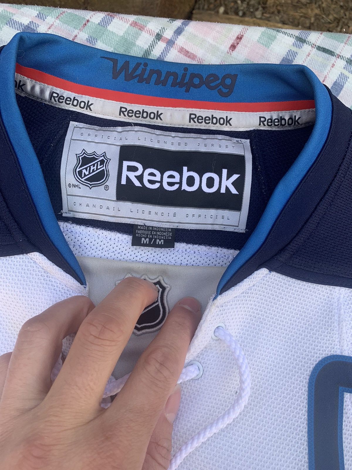 NHL × Reebok Reebok Winnipeg Jets Andrew Ladd NHL Jersey Size US M / EU 48-50 / 2 - 4 Thumbnail