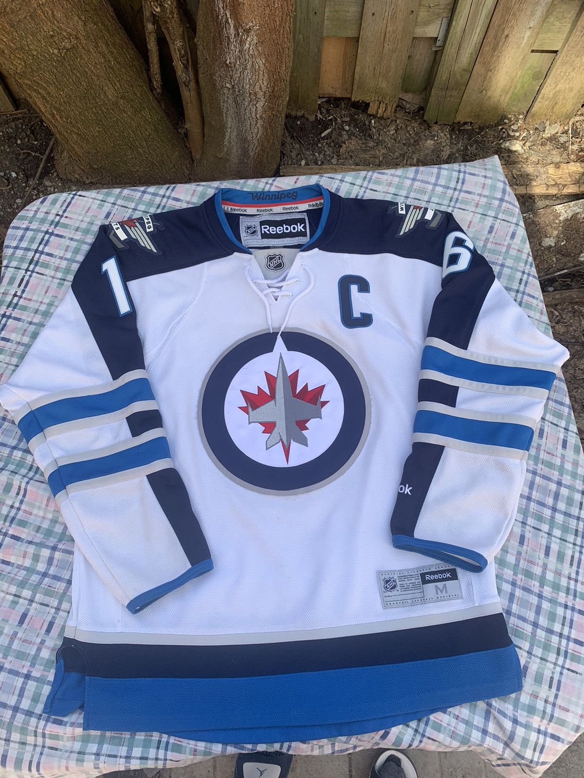 Reebok winnipeg jets jersey