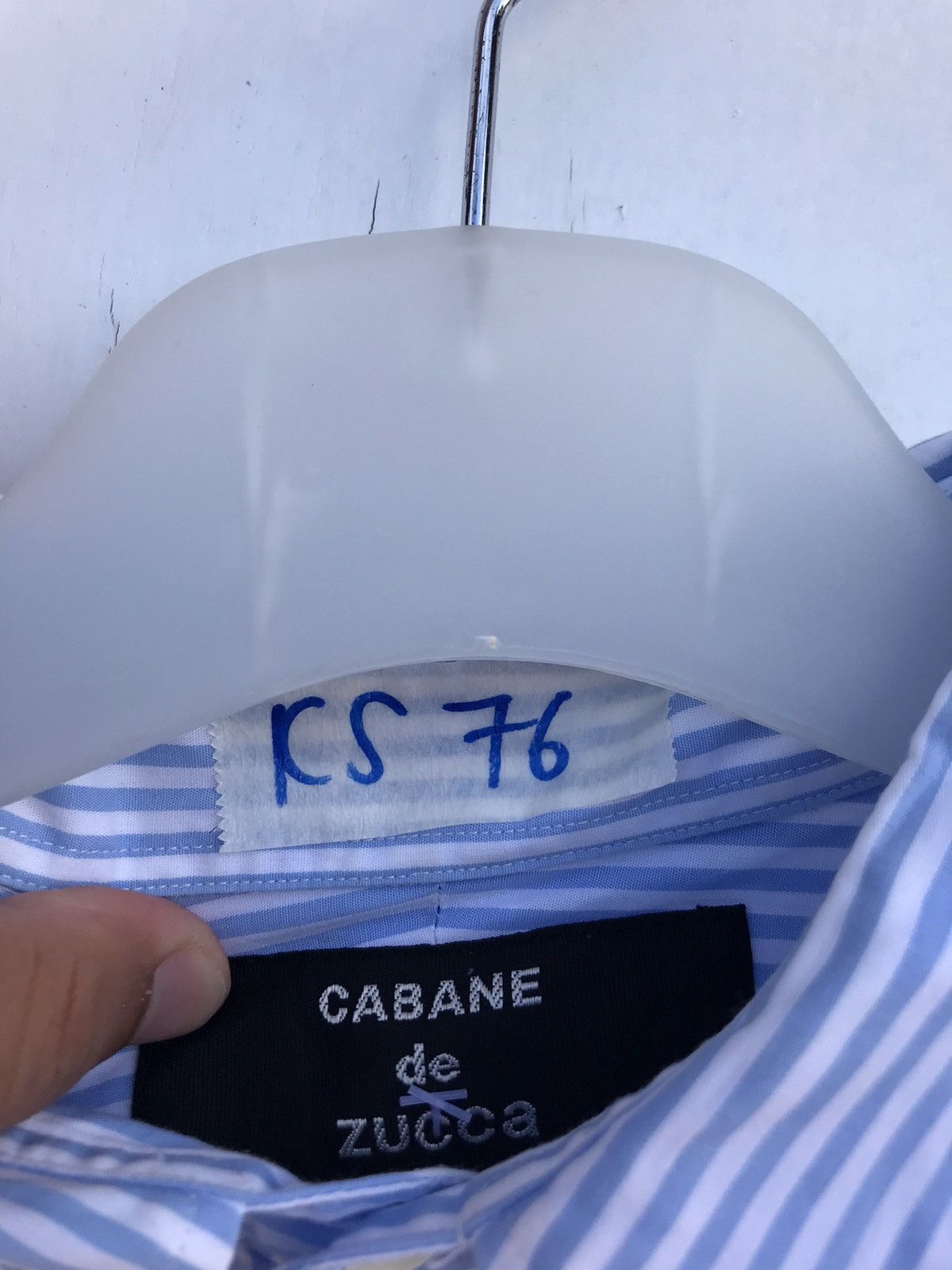CABANE de ZUCCa Cabane De Zucca Stripe Shirt Size US S / EU 44-46 / 1 - 4 Thumbnail