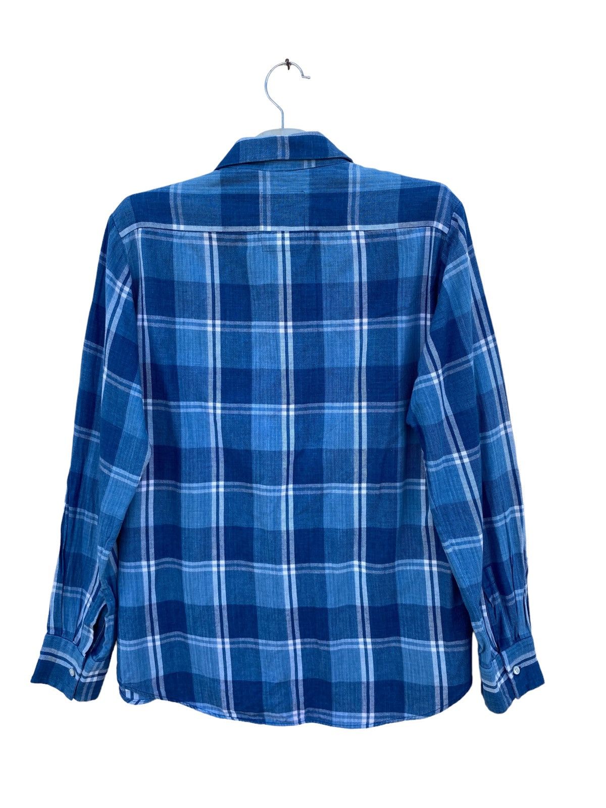 Japanese Brand Kuro Denim Nova Check Style Shirt Size US M / EU 48-50 / 2 - 2 Thumbnail