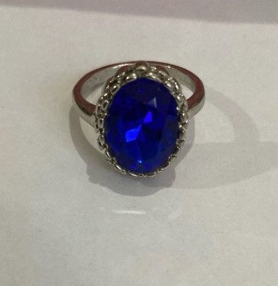 Other Blue gemmed cocktail ring Size ONE SIZE - 1 Thumbnail