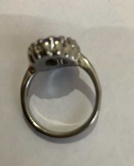 Other Blue gemmed cocktail ring Size ONE SIZE - 2 Thumbnail