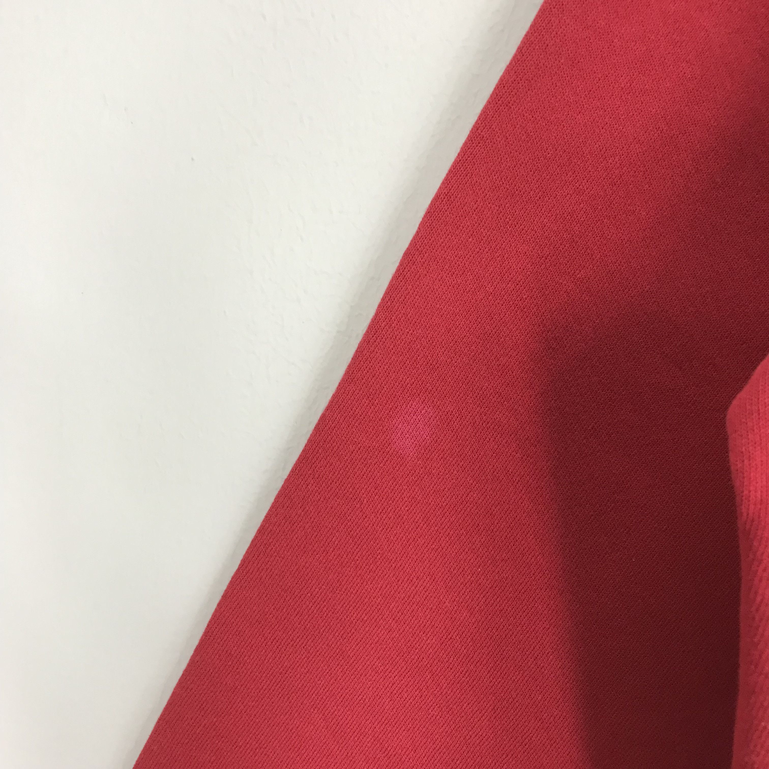 Vintage Vintage Plain Embroidery Graphic Sweatshirt Red Crewneck Size US XL / EU 56 / 4 - 4 Thumbnail