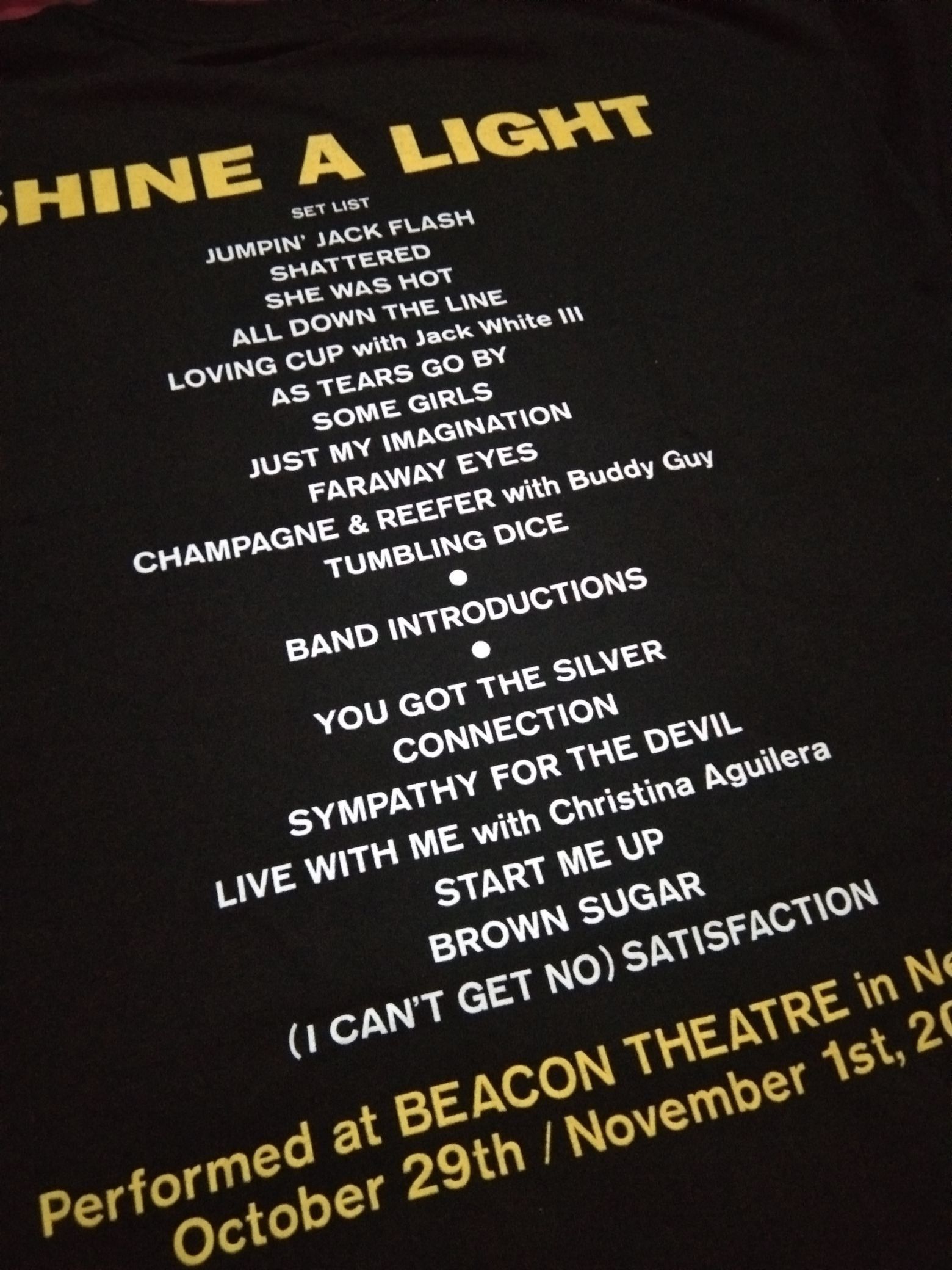 Band Tees × The Rolling Stones NOS 2007 The Rolling Stones Shine A Light Promo tshirt+ book Size US L / EU 52-54 / 3 - 4 Thumbnail