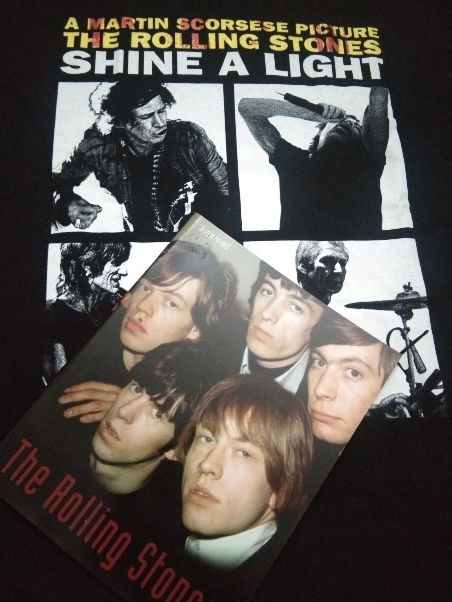 Band Tees × The Rolling Stones NOS 2007 The Rolling Stones Shine A Light Promo tshirt+ book Size US L / EU 52-54 / 3 - 1 Thumbnail