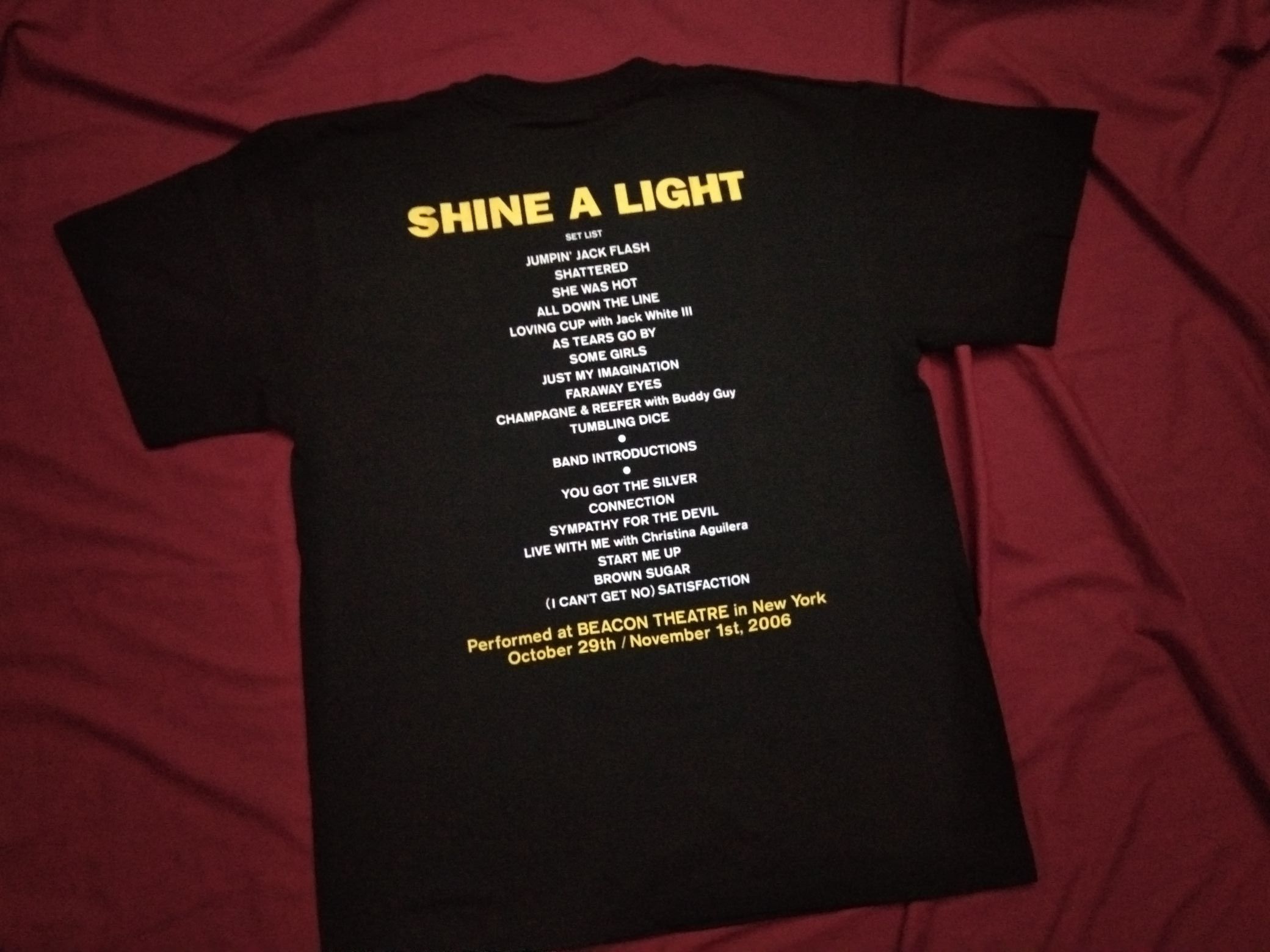 Band Tees × The Rolling Stones NOS 2007 The Rolling Stones Shine A Light Promo tshirt+ book Size US L / EU 52-54 / 3 - 3 Thumbnail