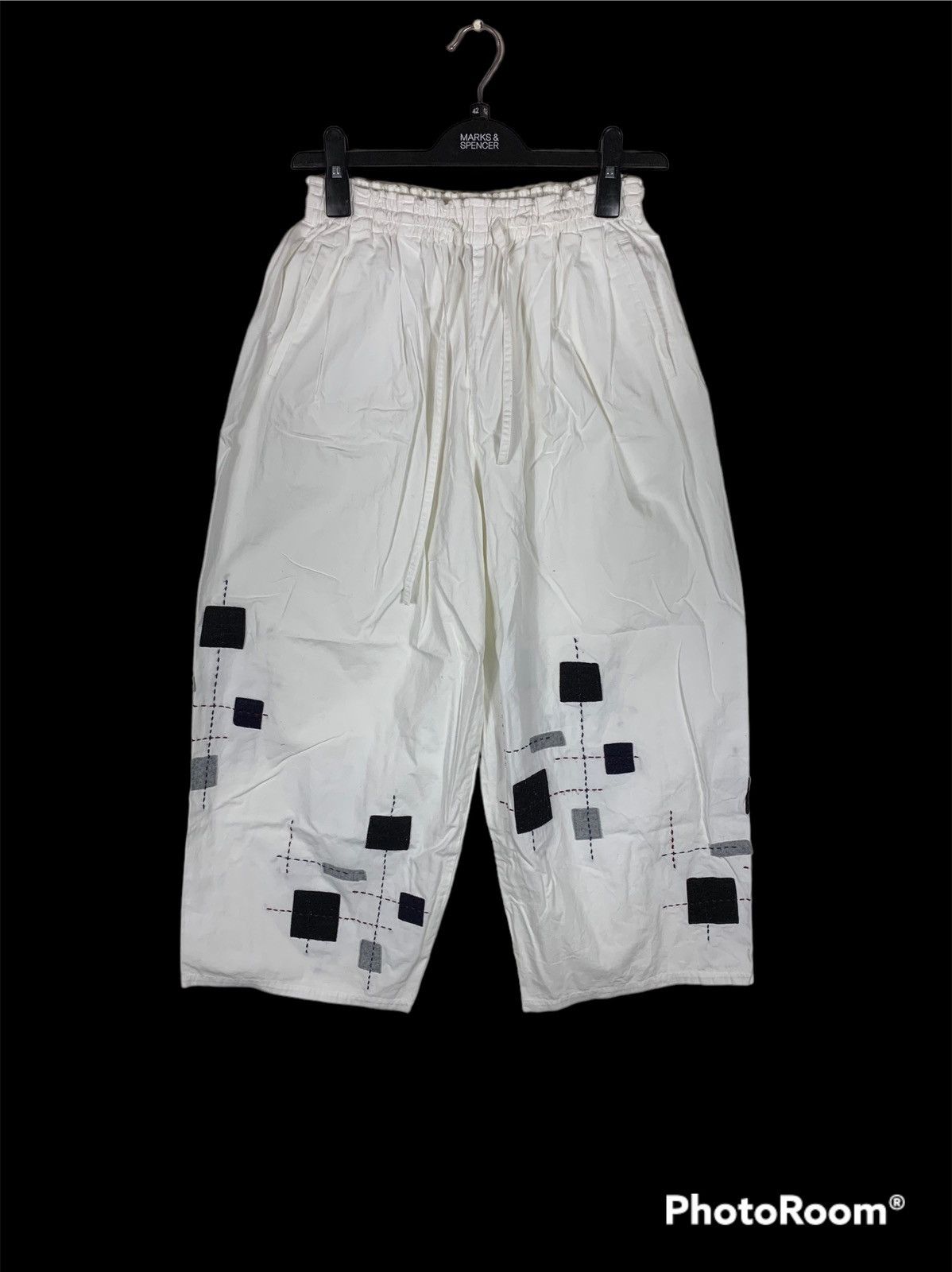 image of Hai Sporting Gear Elasticated Waistband Casual Pants in White, Men's (Size 34)