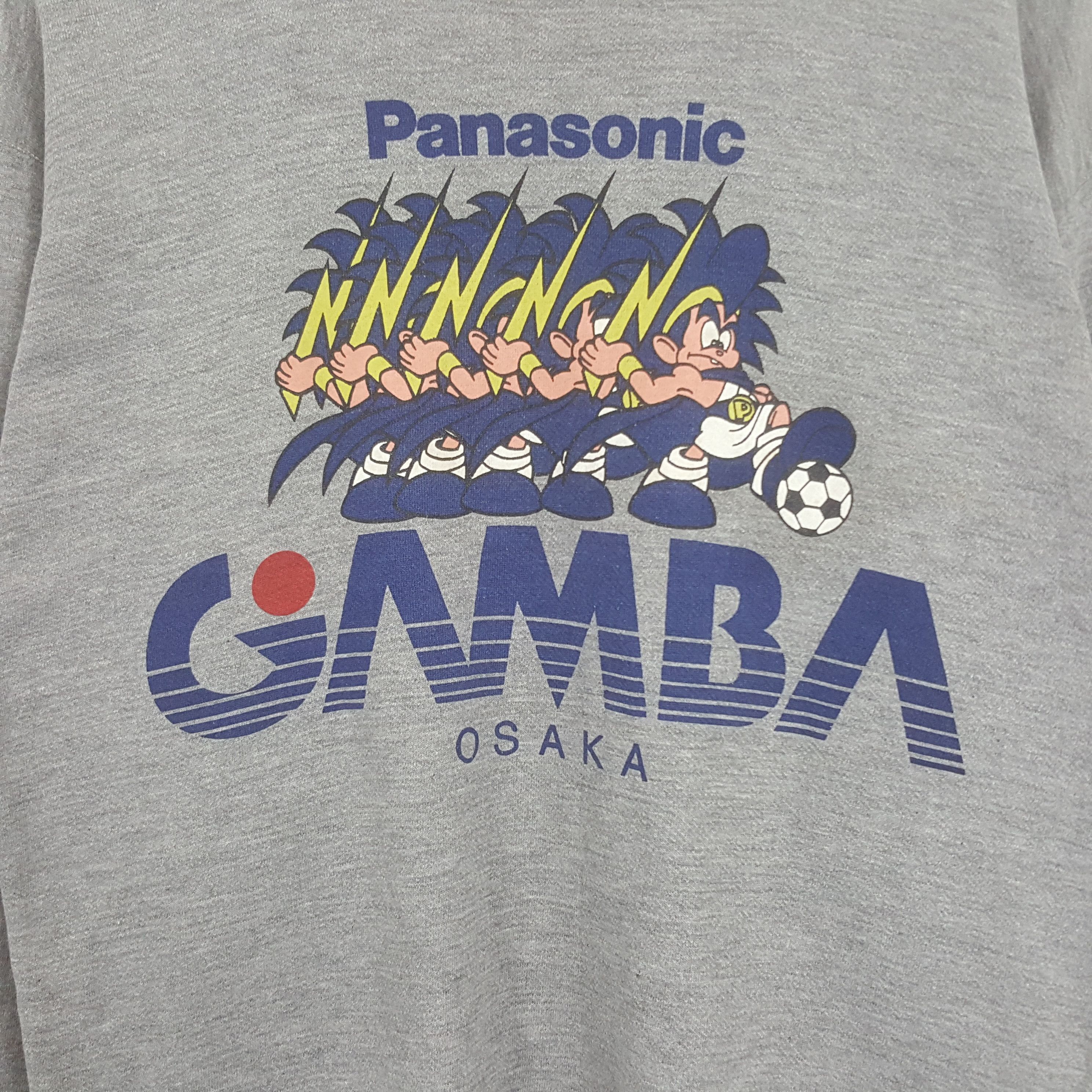 Vintage Vintage Panasonic Gamba Osaka Football Club Sweatshirt Size US M / EU 48-50 / 2 - 2 Thumbnail