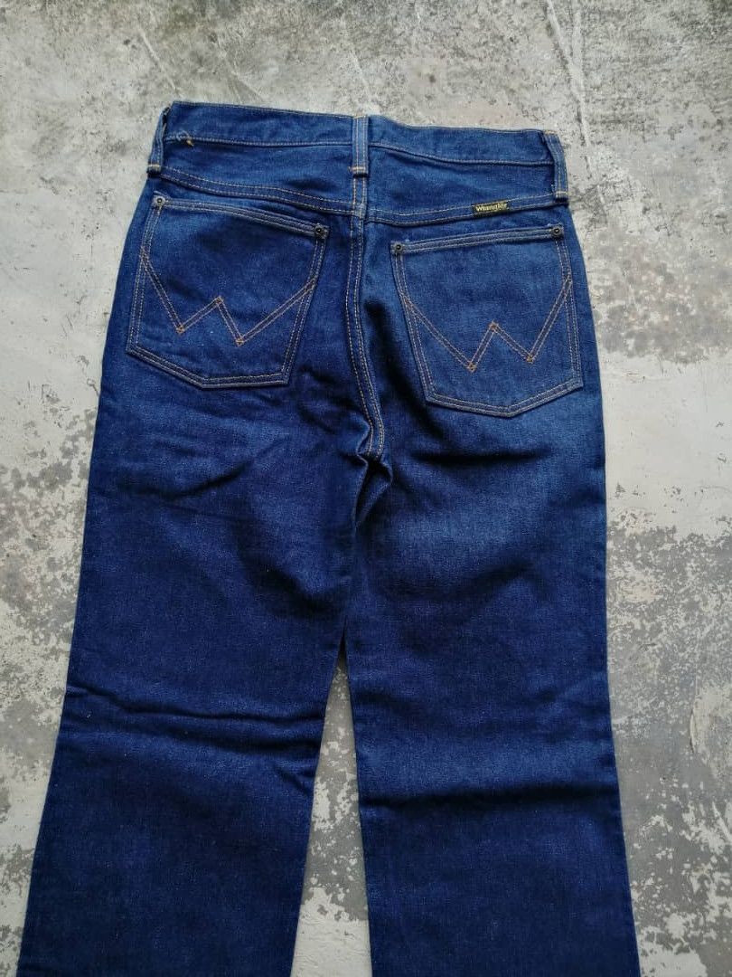 Vintage × Wrangler Vintage Wrangler Jeans Zip Ideal Indigo Denim Size US 27 - 11 Thumbnail