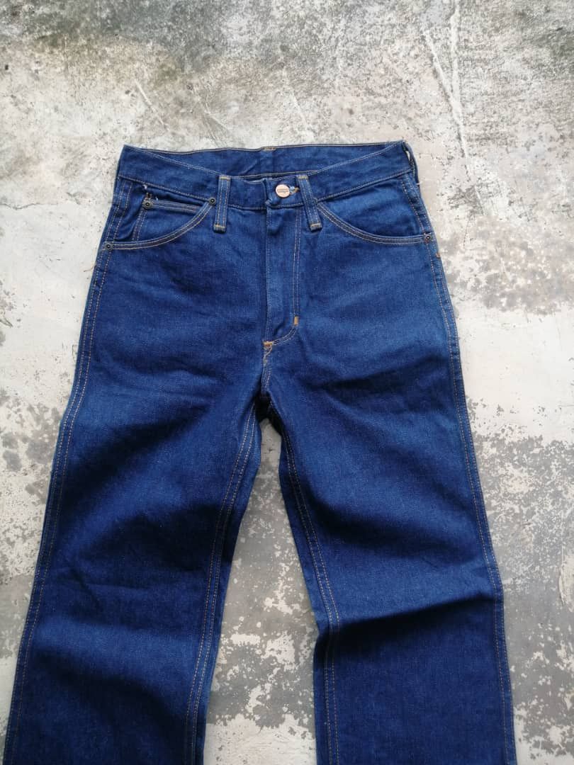Vintage × Wrangler Vintage Wrangler Jeans Zip Ideal Indigo Denim Size US 27 - 2 Thumbnail