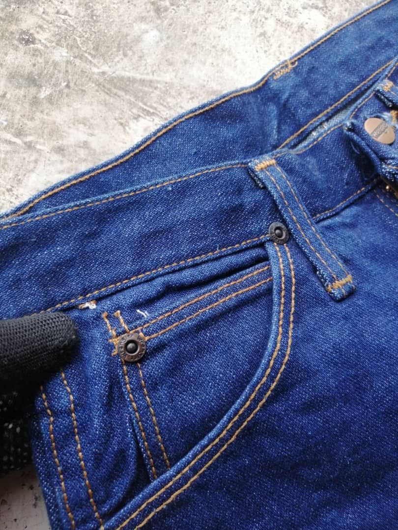 Vintage × Wrangler Vintage Wrangler Jeans Zip Ideal Indigo Denim Size US 27 - 4 Thumbnail