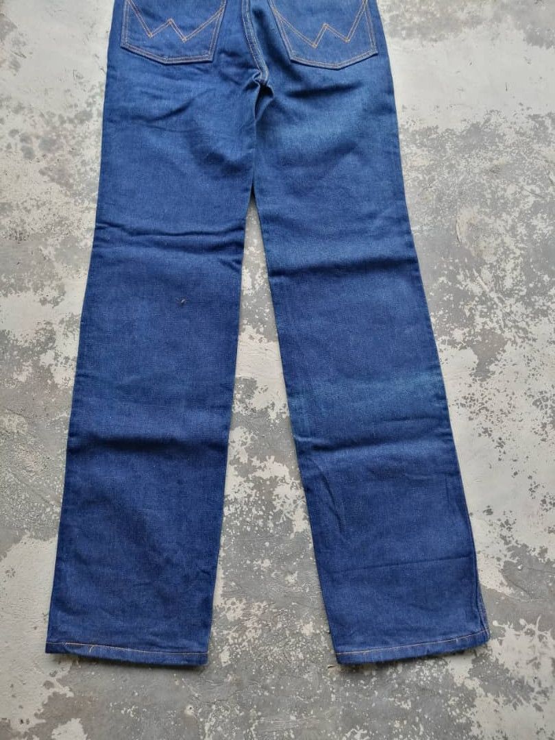 Vintage × Wrangler Vintage Wrangler Jeans Zip Ideal Indigo Denim Size US 27 - 12 Thumbnail